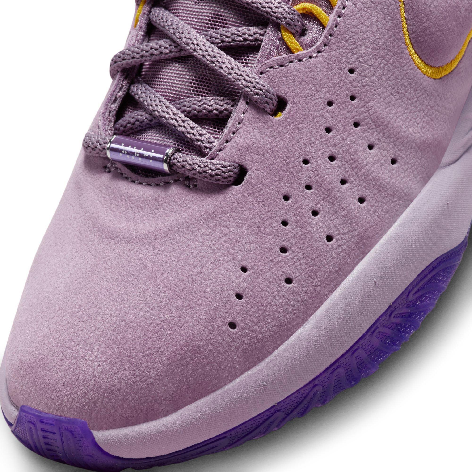 Nike LeBron XXI Grade School Kids' "Violet Dust" Basketball Shoe
