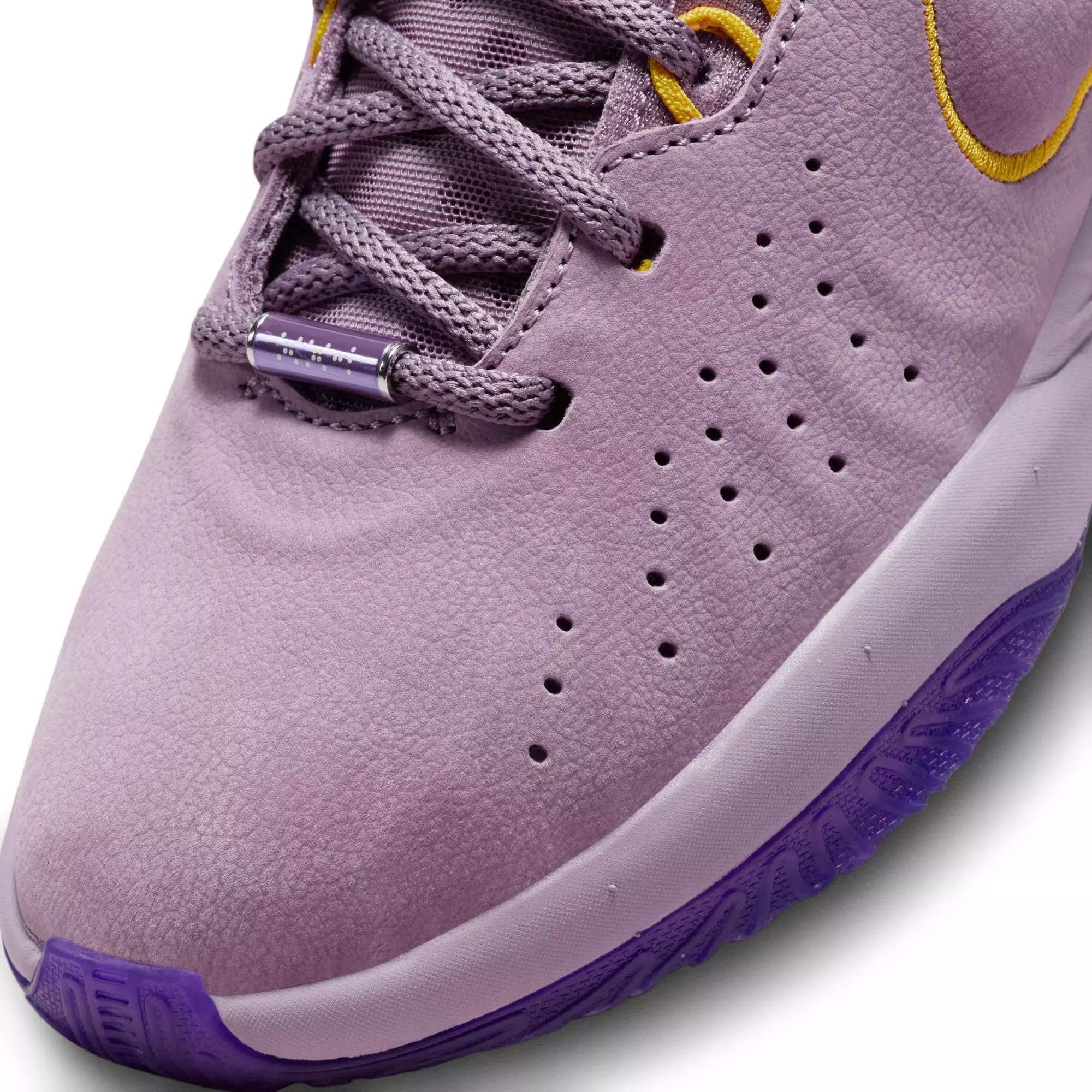 Nike LeBron XXI "Violet Dust" Grade School Kids' Basketball Shoe - VIOLET DUST/UNIVERSITY GOLD