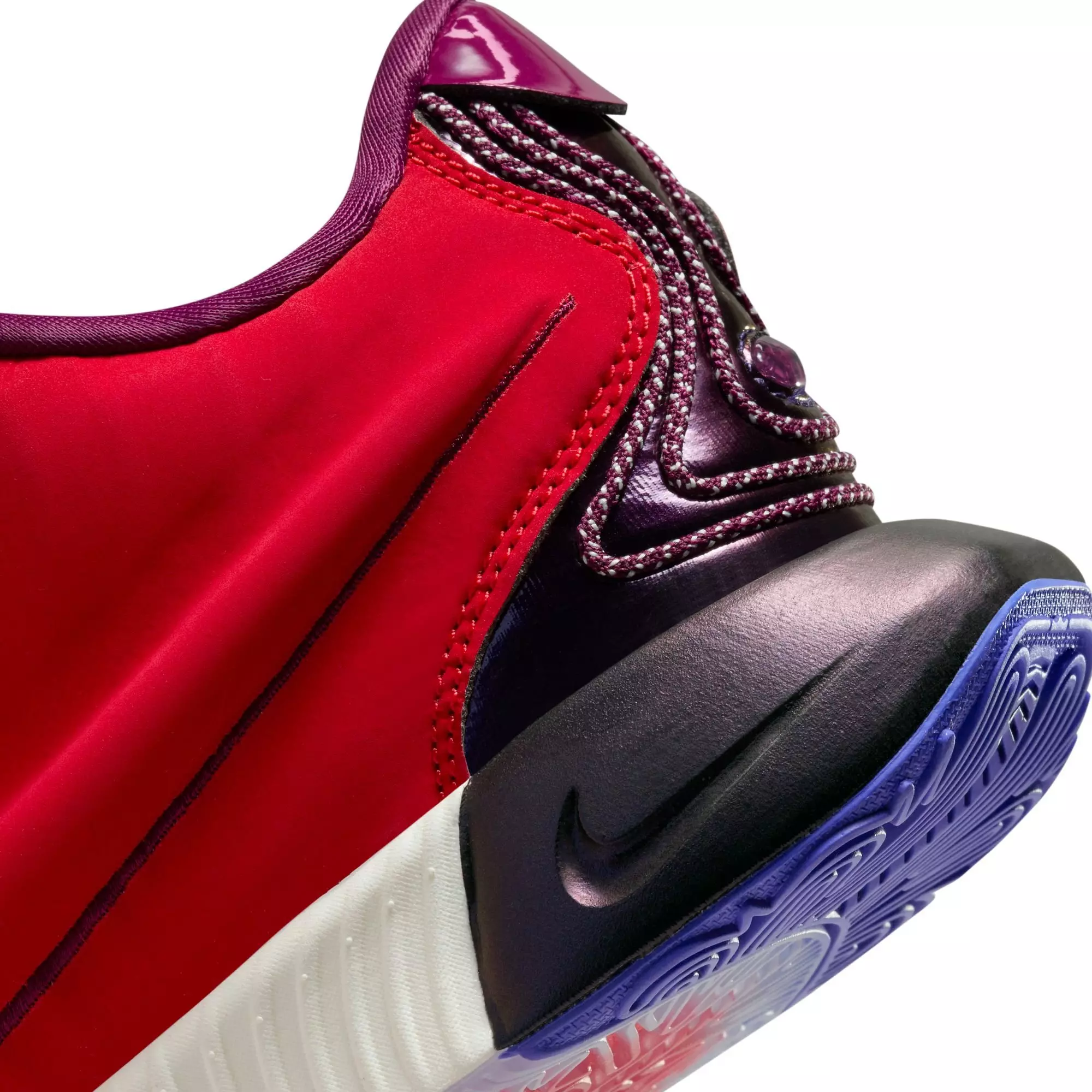 Nike LeBron XXI "James Theater" Grade School Kids' Basketball Shoe -  UNIVERSITY RED/IVORY/BORDEAUX