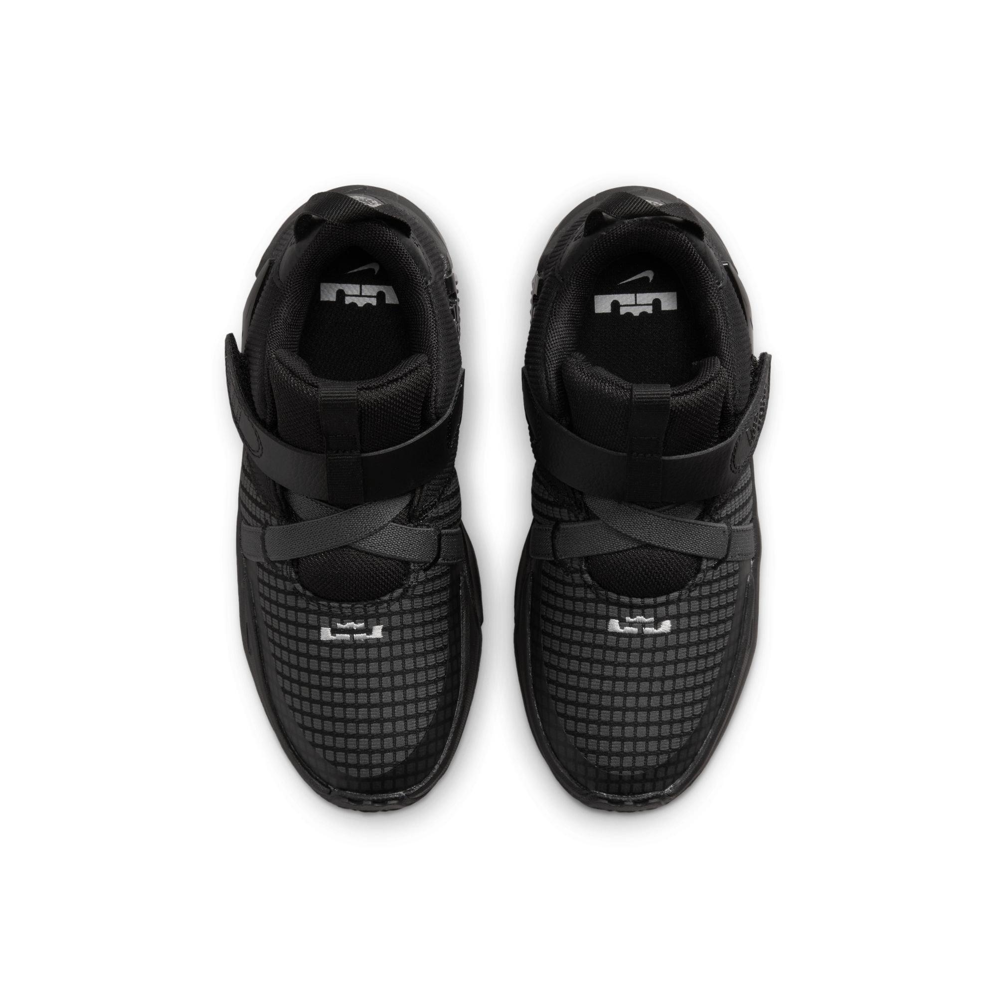 Nike Lebron 7 Preschool Kids' "Black/White/Anthracite" Basketball Shoe