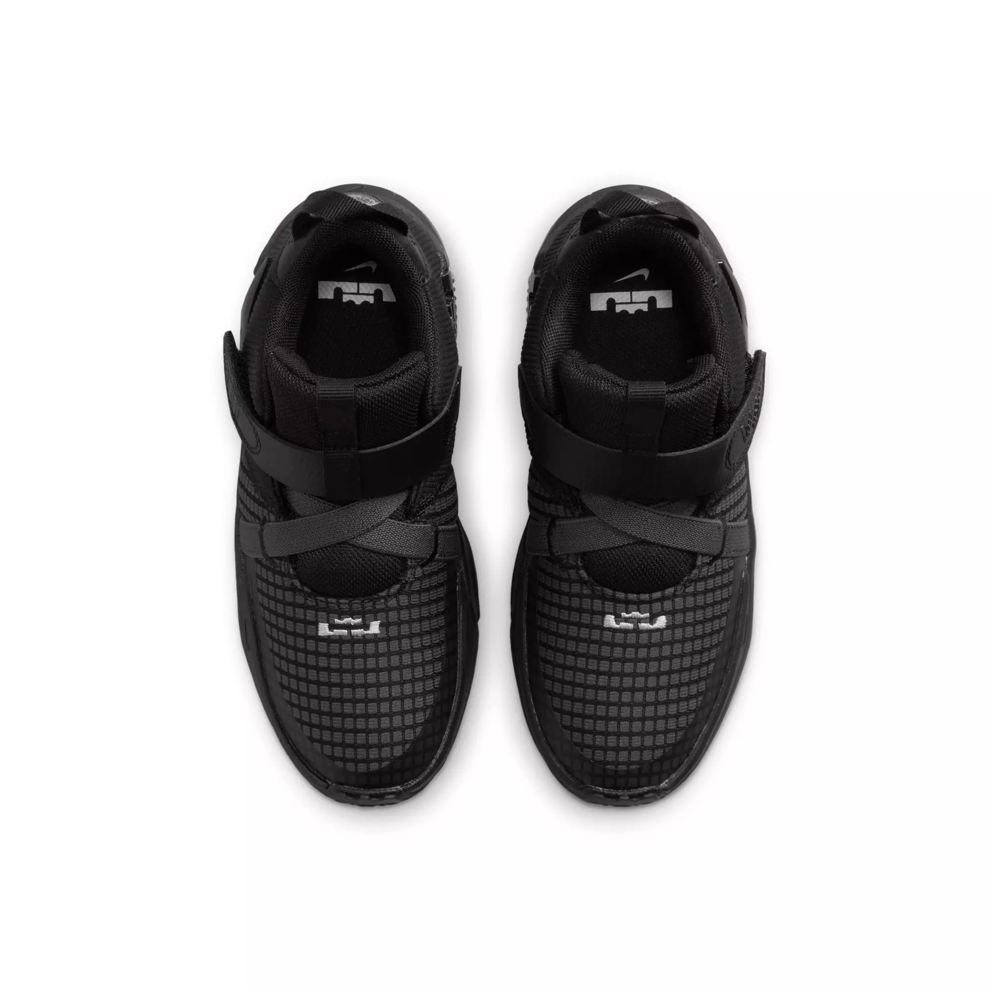 Nike Lebron Witness 7 "Black/White/Anthracite" Preschool Kids' Basketball Shoe - BLACK