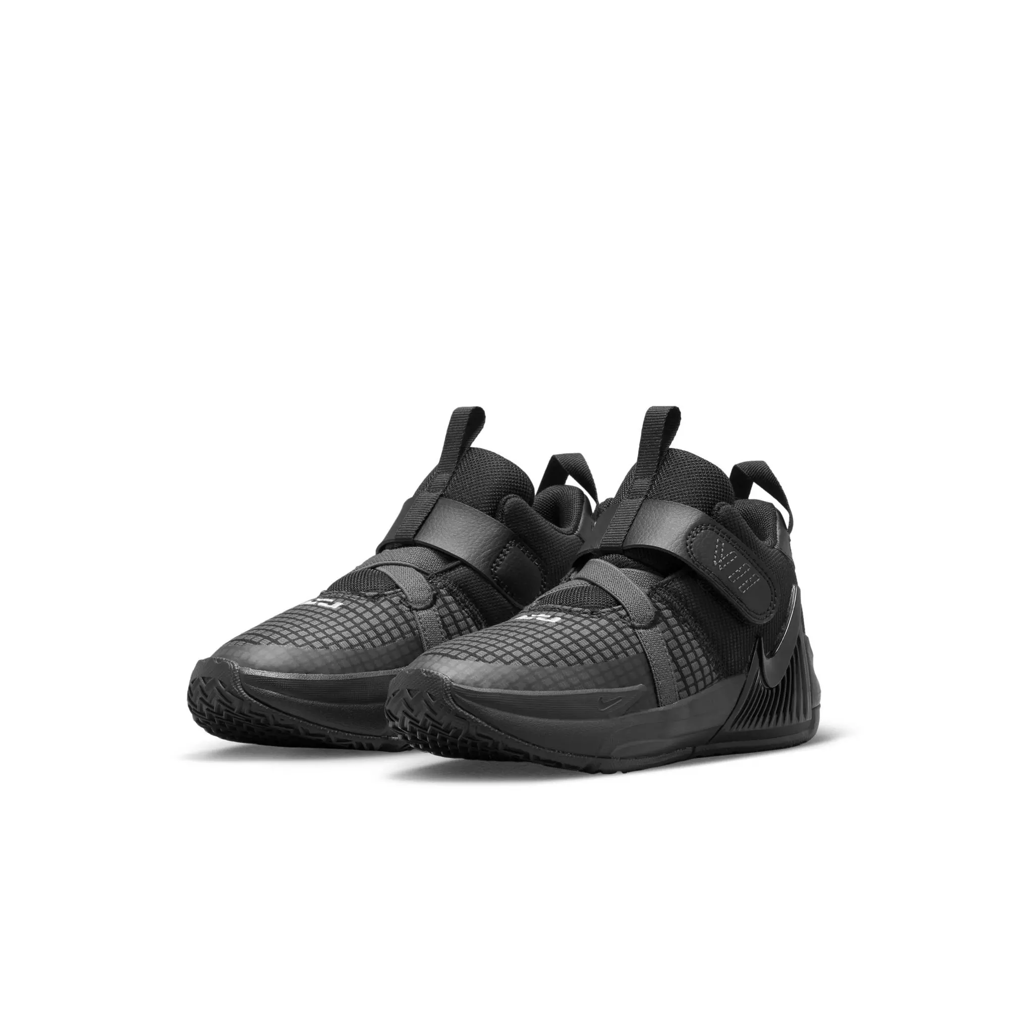 Nike Lebron Witness 7 "Black/White/Anthracite" Preschool Kids' Basketball Shoe - BLACK