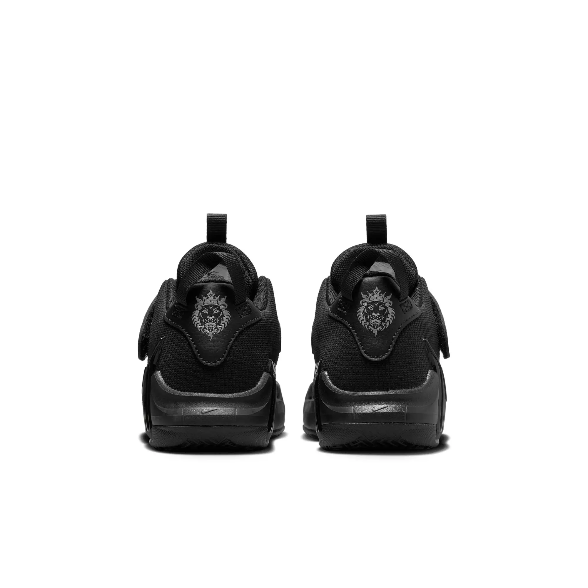 Nike Lebron Witness 7 "Black/White/Anthracite" Preschool Kids' Basketball Shoe - BLACK