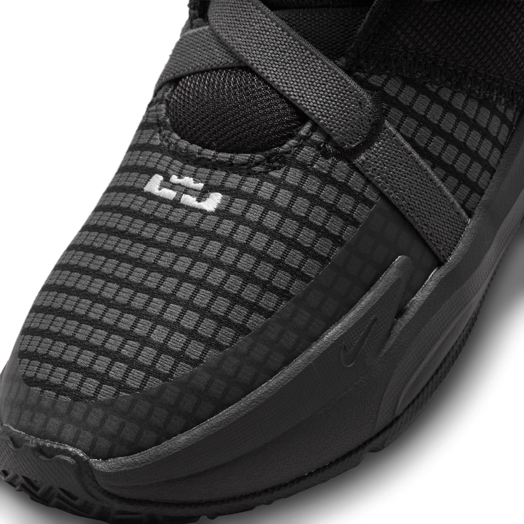 Nike Lebron 7 Preschool Kids' "Black/White/Anthracite" Basketball Shoe