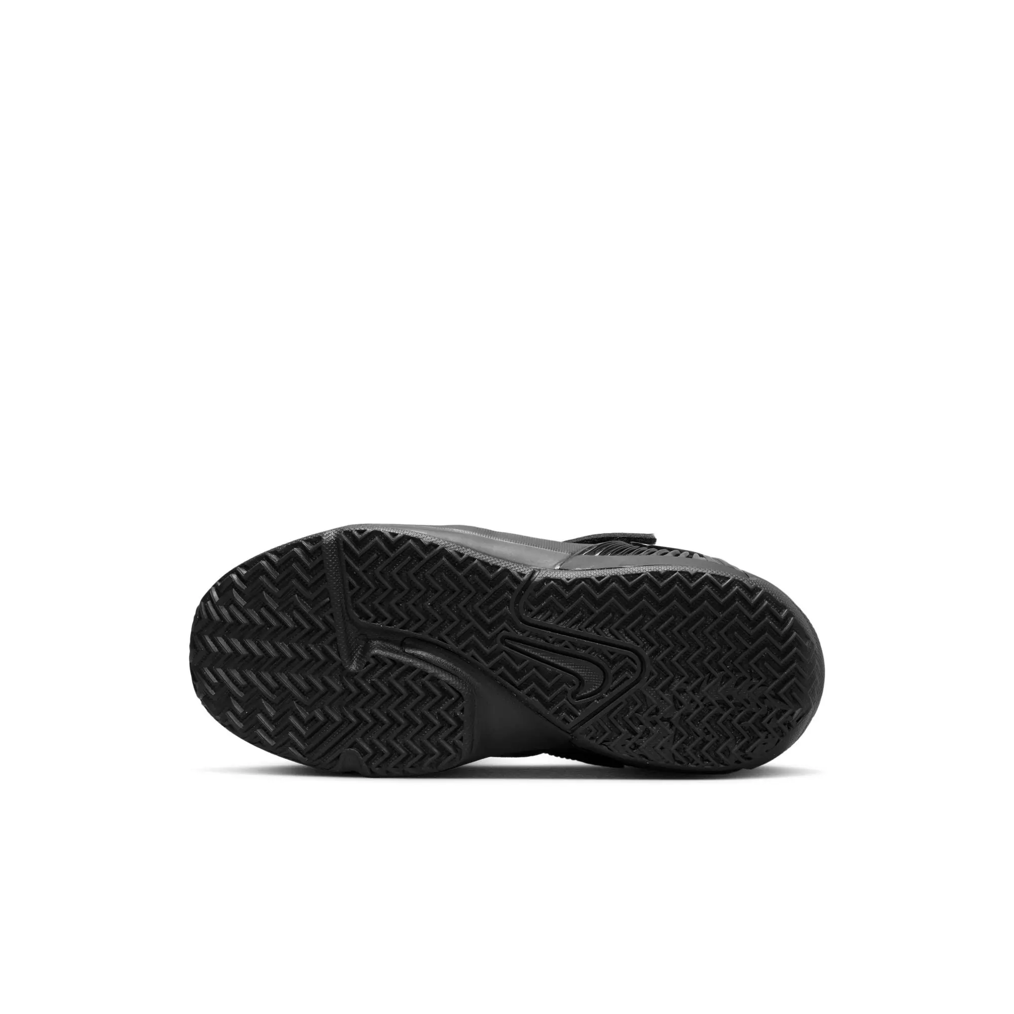 Nike Lebron Witness 7 "Black/White/Anthracite" Preschool Kids' Basketball Shoe - BLACK