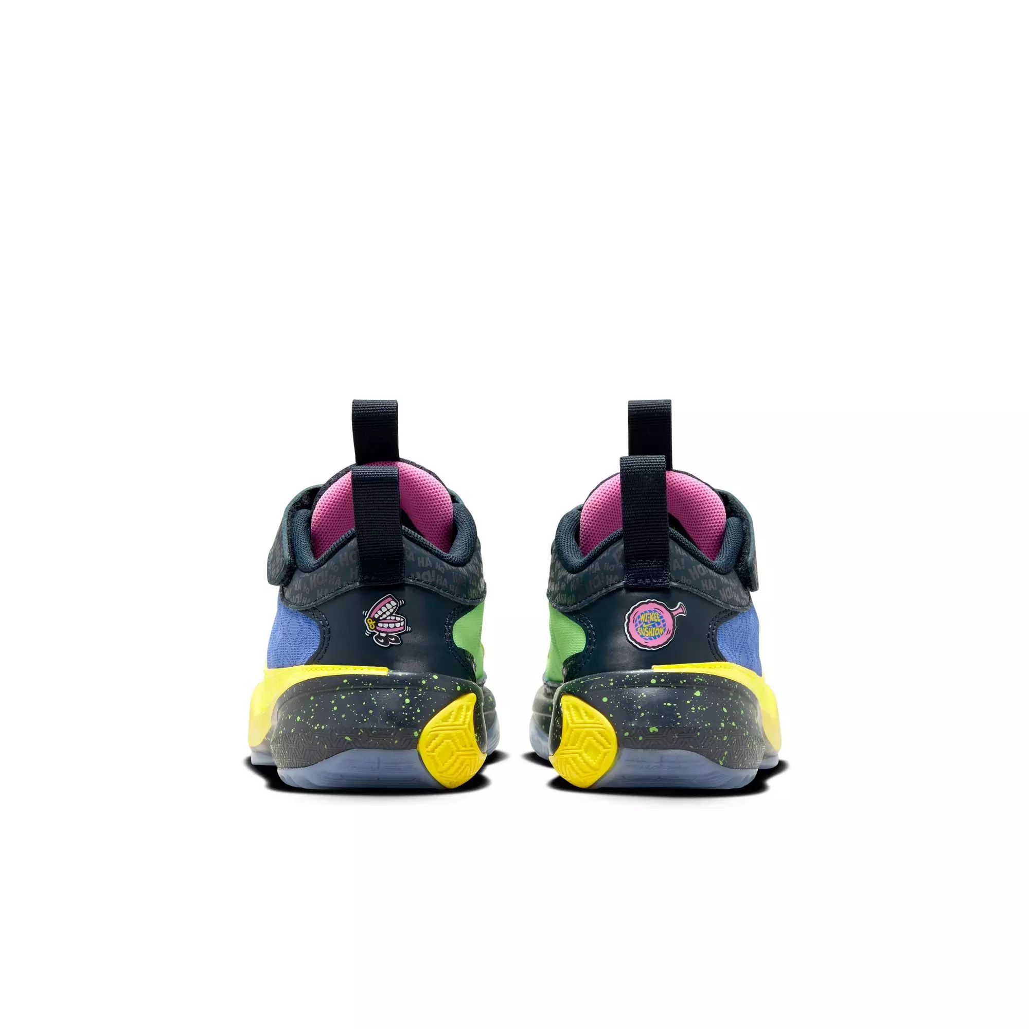 Nike Freak 5 "Joker" Preschool Kids' Basketball Shoe - BLUE TINT/OPTI YELLOW/BLUE JOY