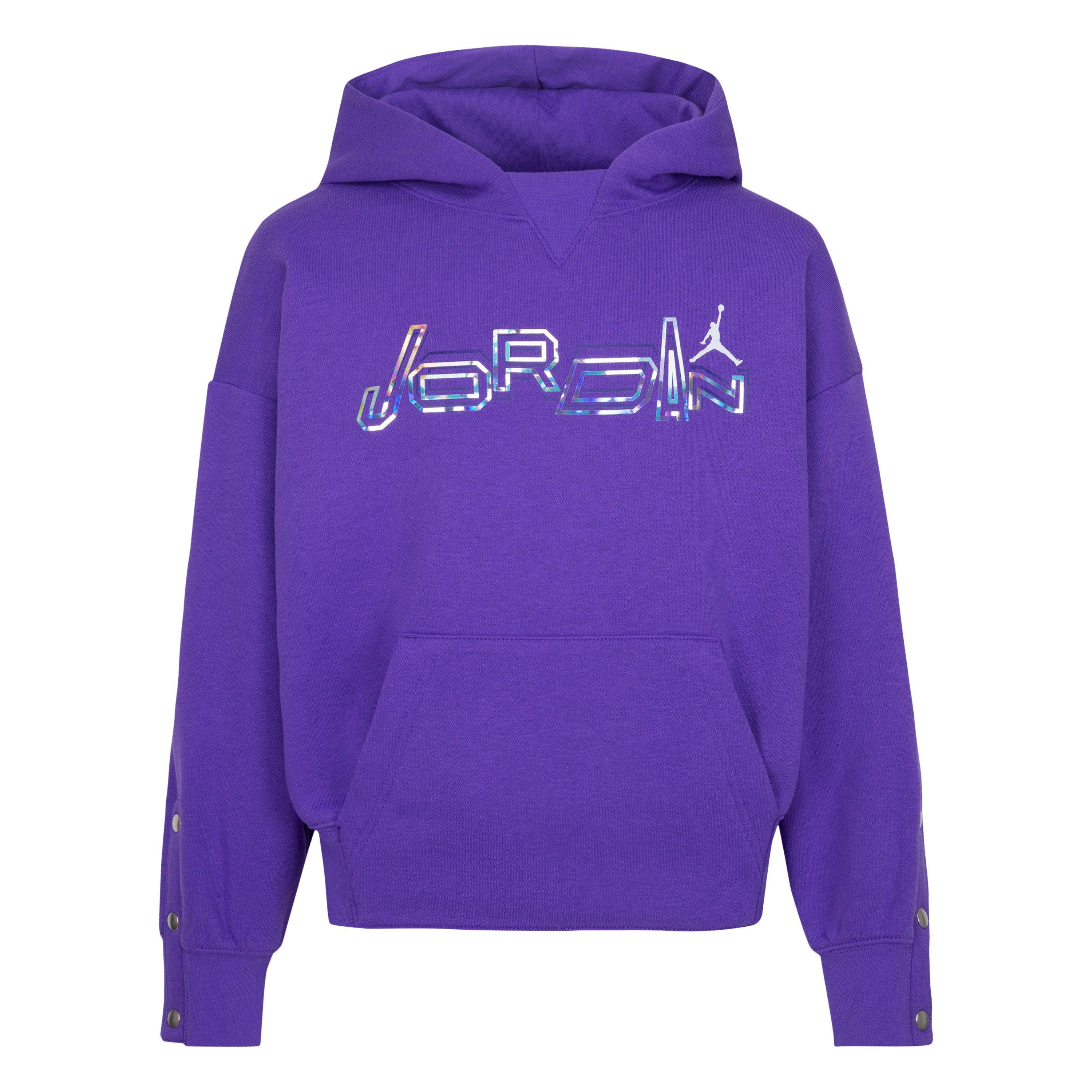 Purple jordan online hoodie