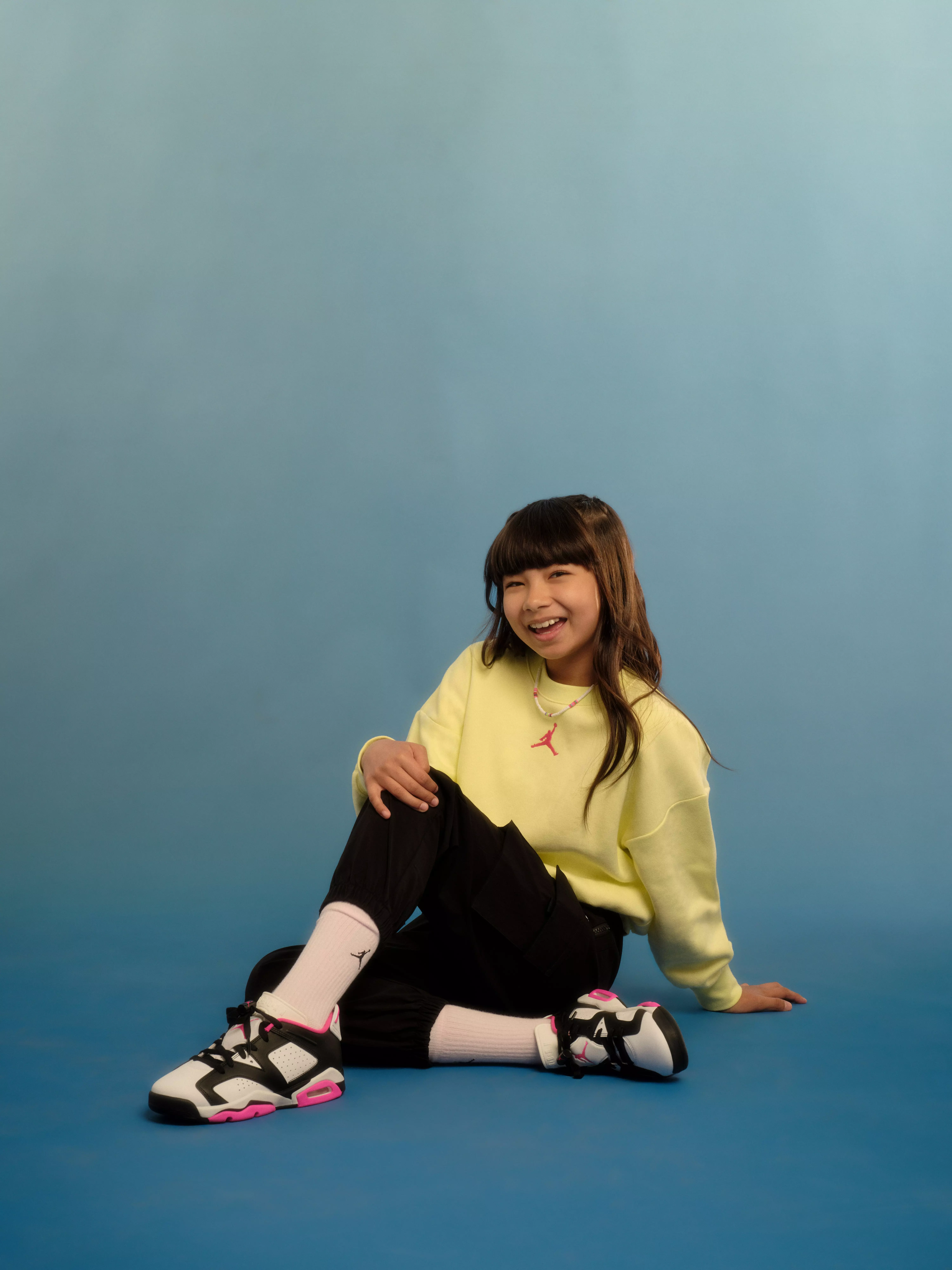 Jordan Big Girls' Post Up Cargo Pants - BLACK