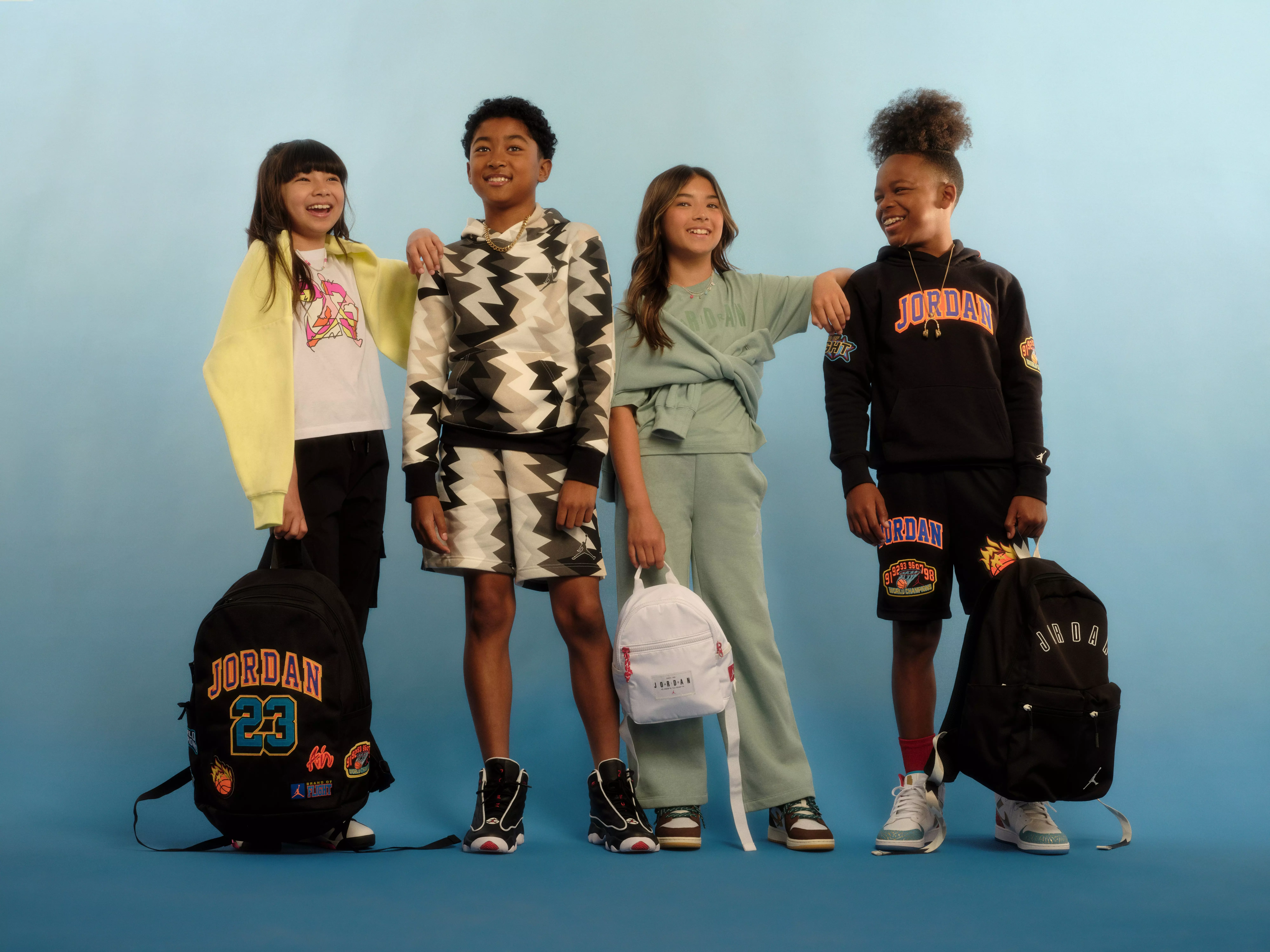 Jordan Big Girls' Post Up Cargo Pants - BLACK