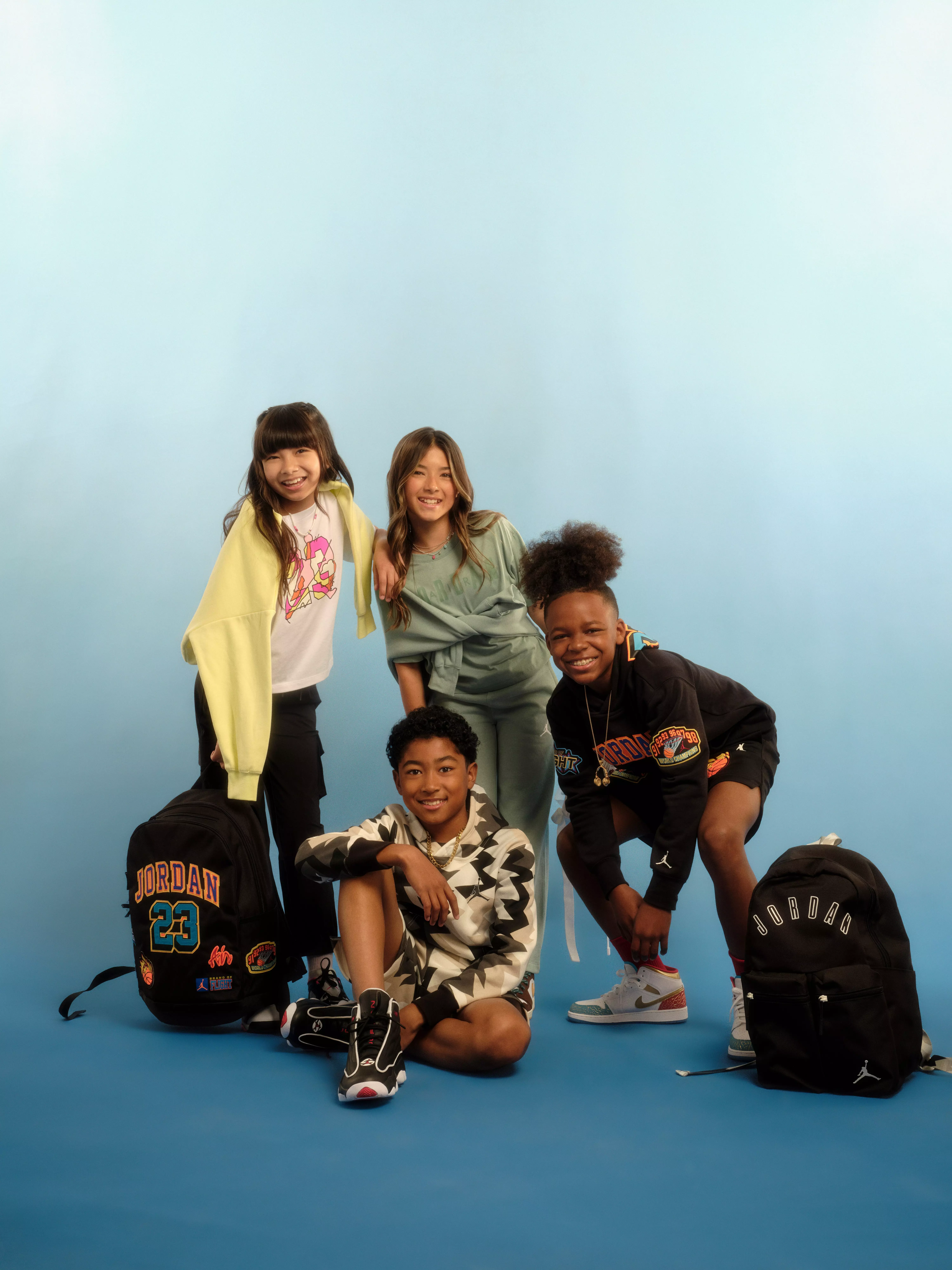 Jordan Big Girls' Post Up Cargo Pants - BLACK