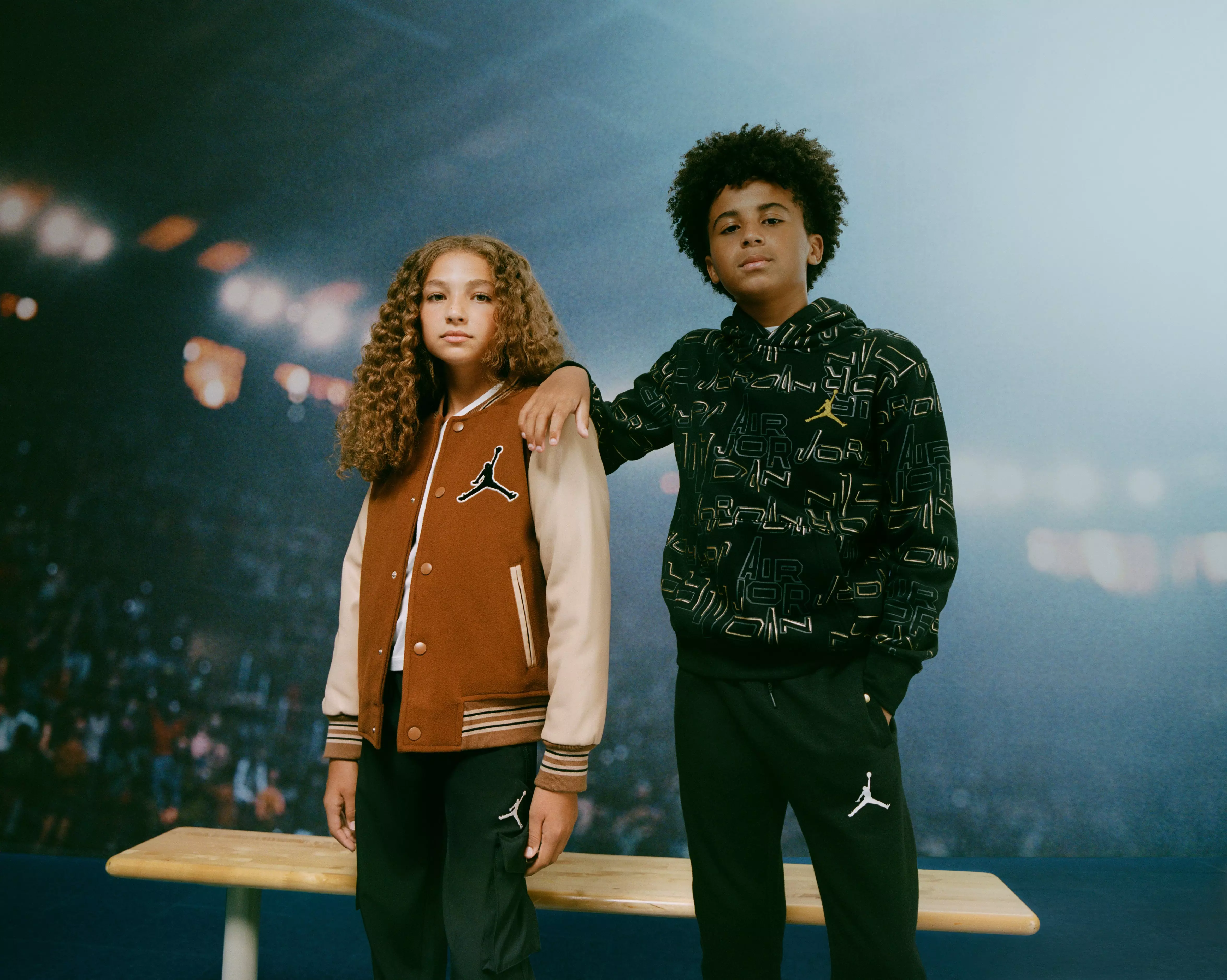 Jordan Big Girls' Post Up Cargo Pants - BLACK