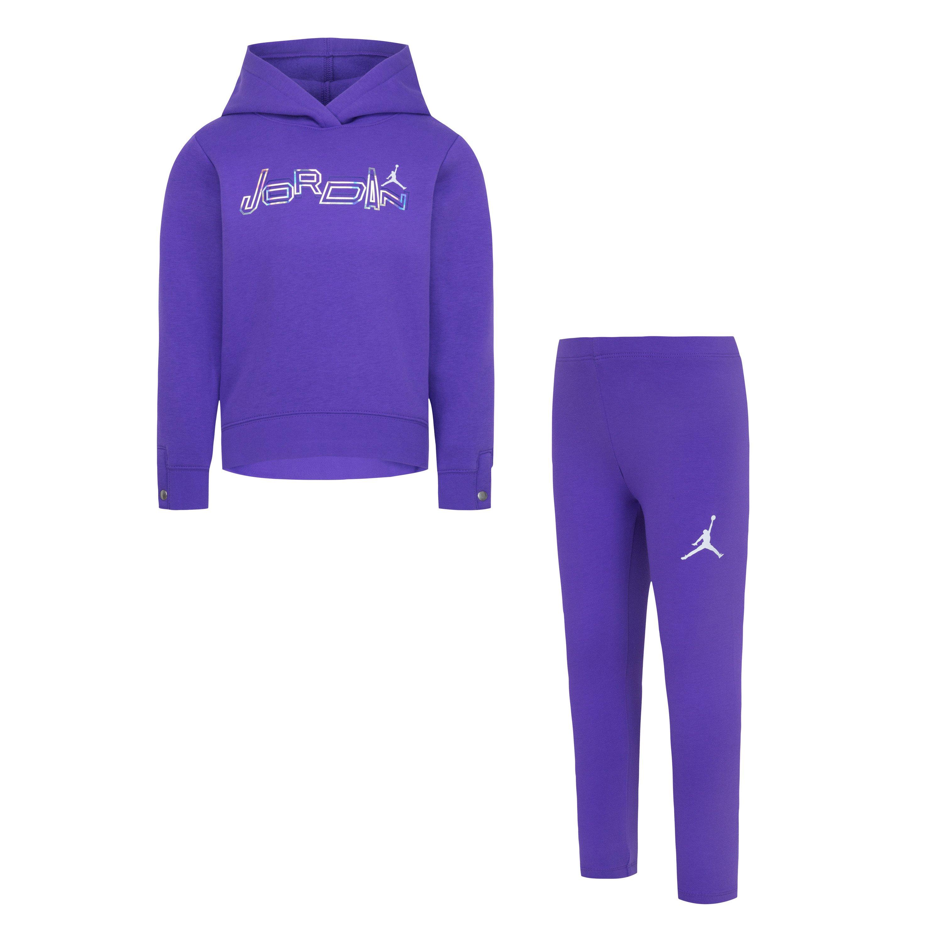 Jordan Toddler Girls' Take Flight Shine Leggings Set - Purple - PURPLE Thumbnail View 1