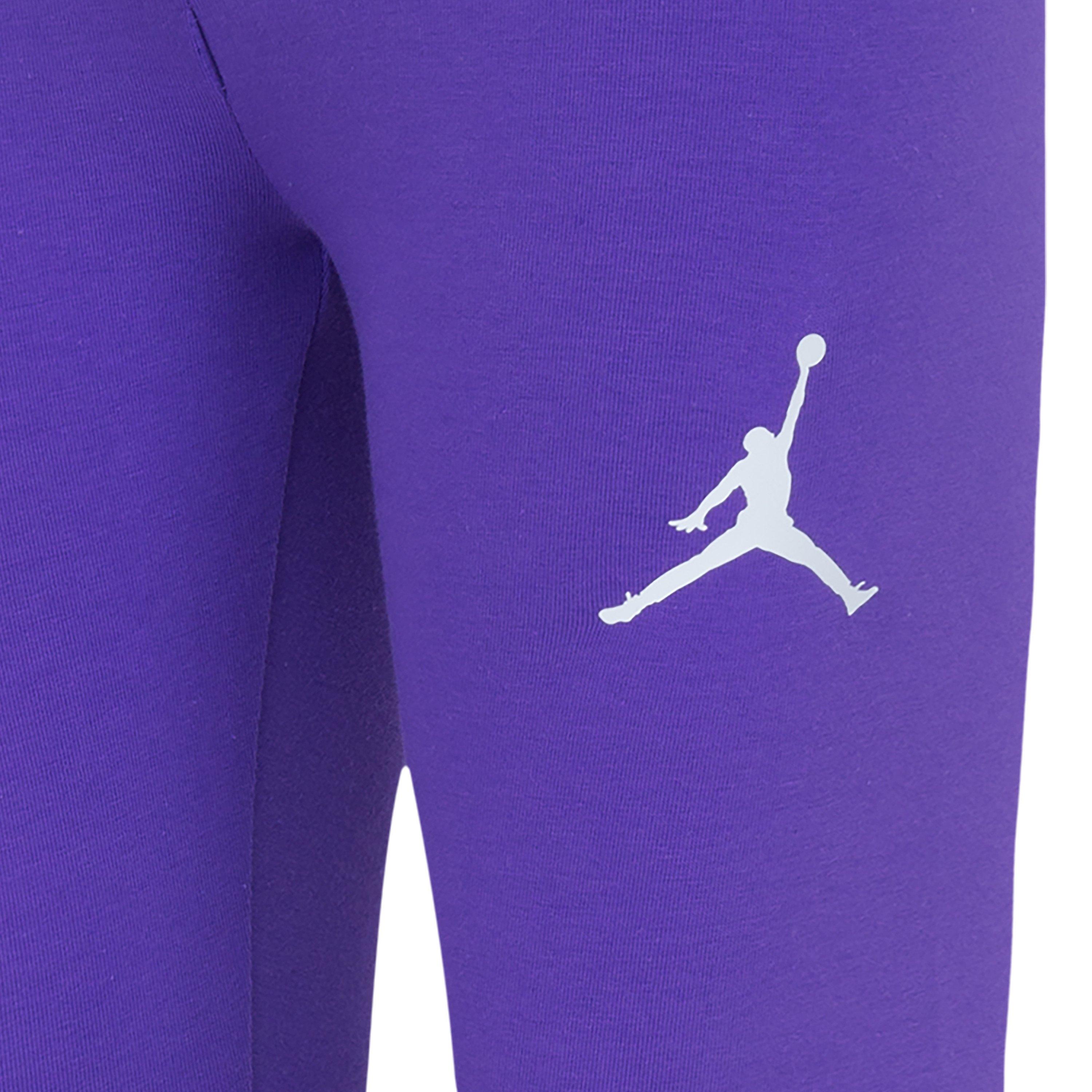 Jordan Toddler Girls' Take Flight Shine Leggings Set - Purple - PURPLE Thumbnail View 8