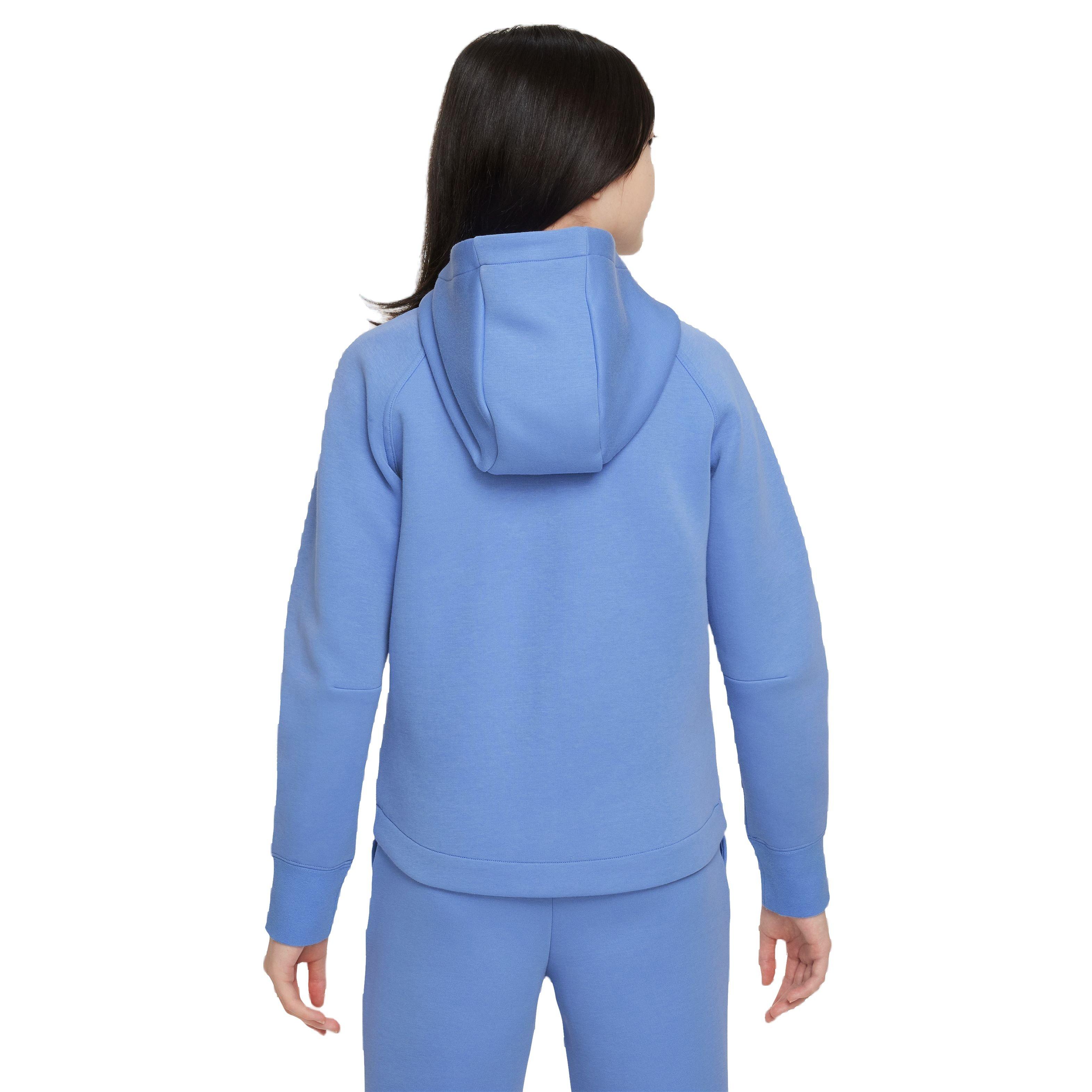 Nike Sportswear Tech Fleece Fullzip Big Girls' Polar Hoodie