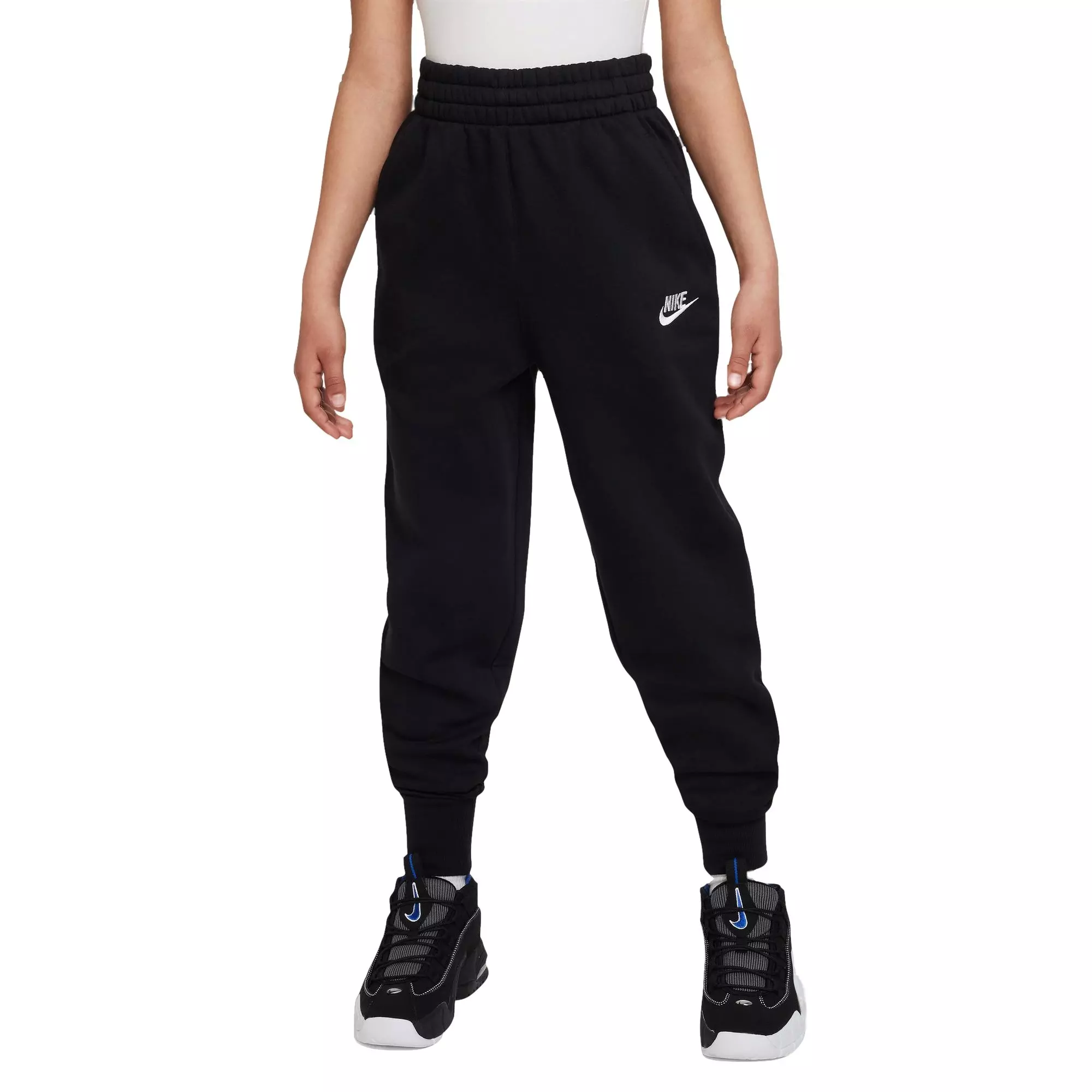 Nike Big Girls' Sportswear Club Fleece High-Waisted Fleece Pants