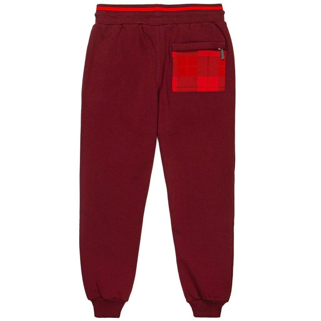 Cookies Park Ave Men's Burgundy Fleece Joggers