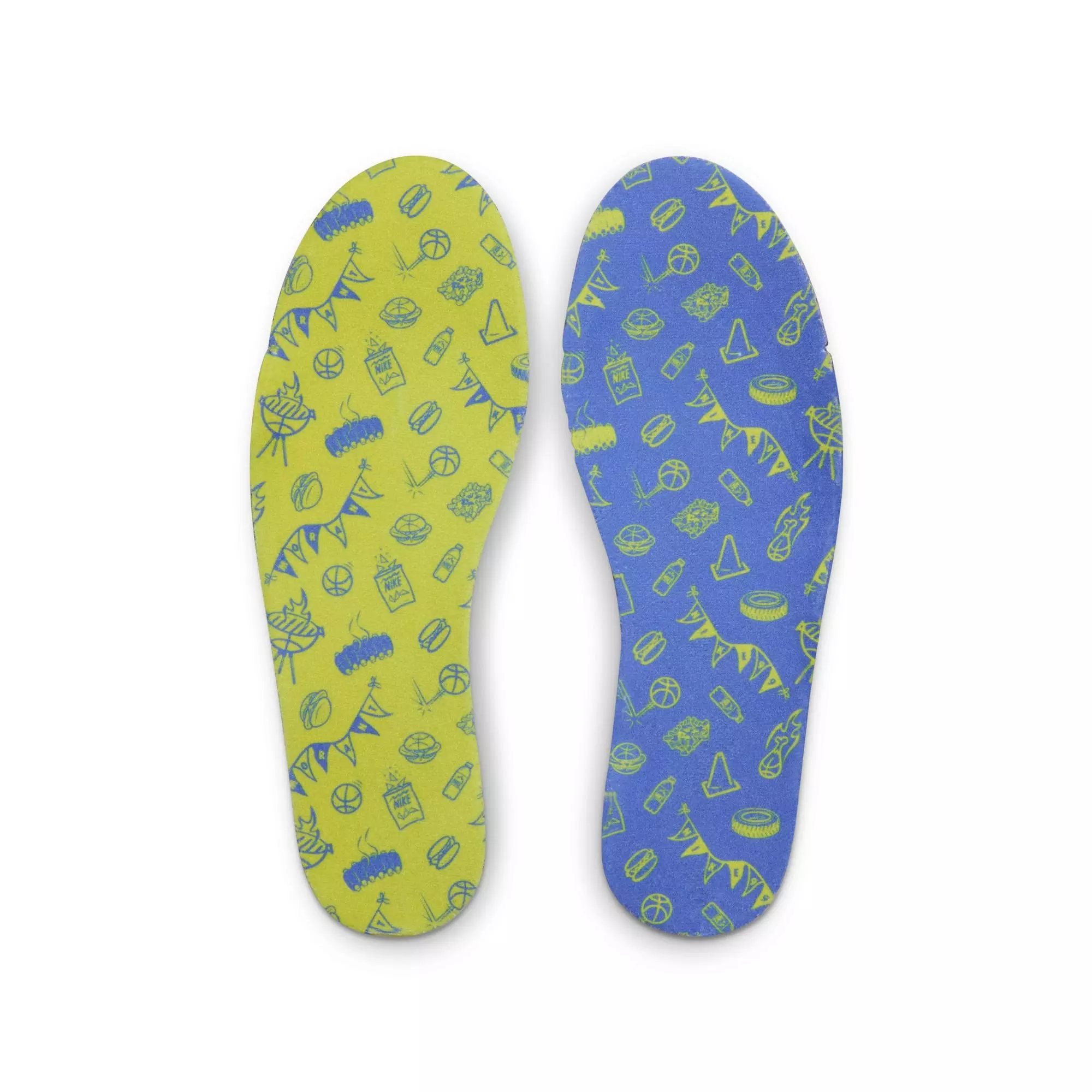 Nike Ja 1 "Backyard BBQ" Grade School Kids' Basketball Shoe - BLUE JOY/WHITE/GEODE TEAL