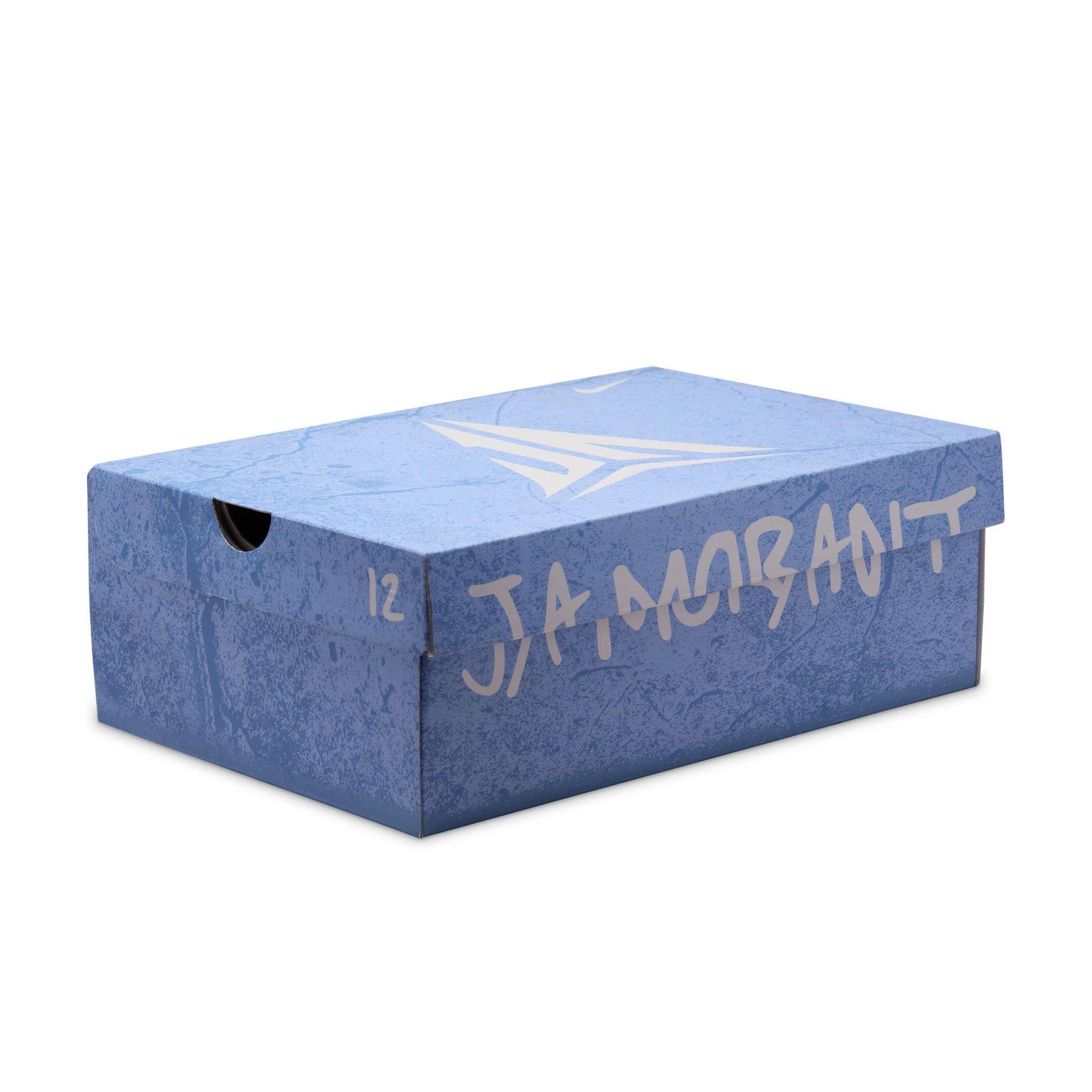 Nike Ja 1 "Backyard BBQ" Grade School Kids' Basketball Shoe - BLUE JOY/WHITE/GEODE TEAL Thumbnail View 8