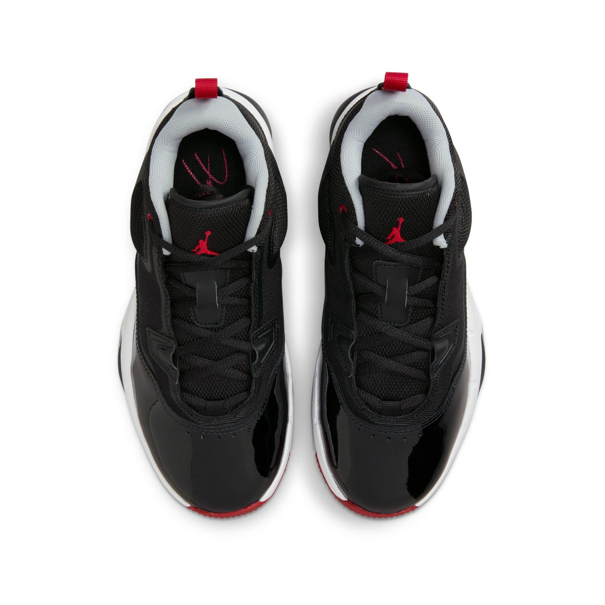 Jordan Stay Loyal Grade School Boys' "Black/Varsity Red/White/Wolf Grey" Shoe