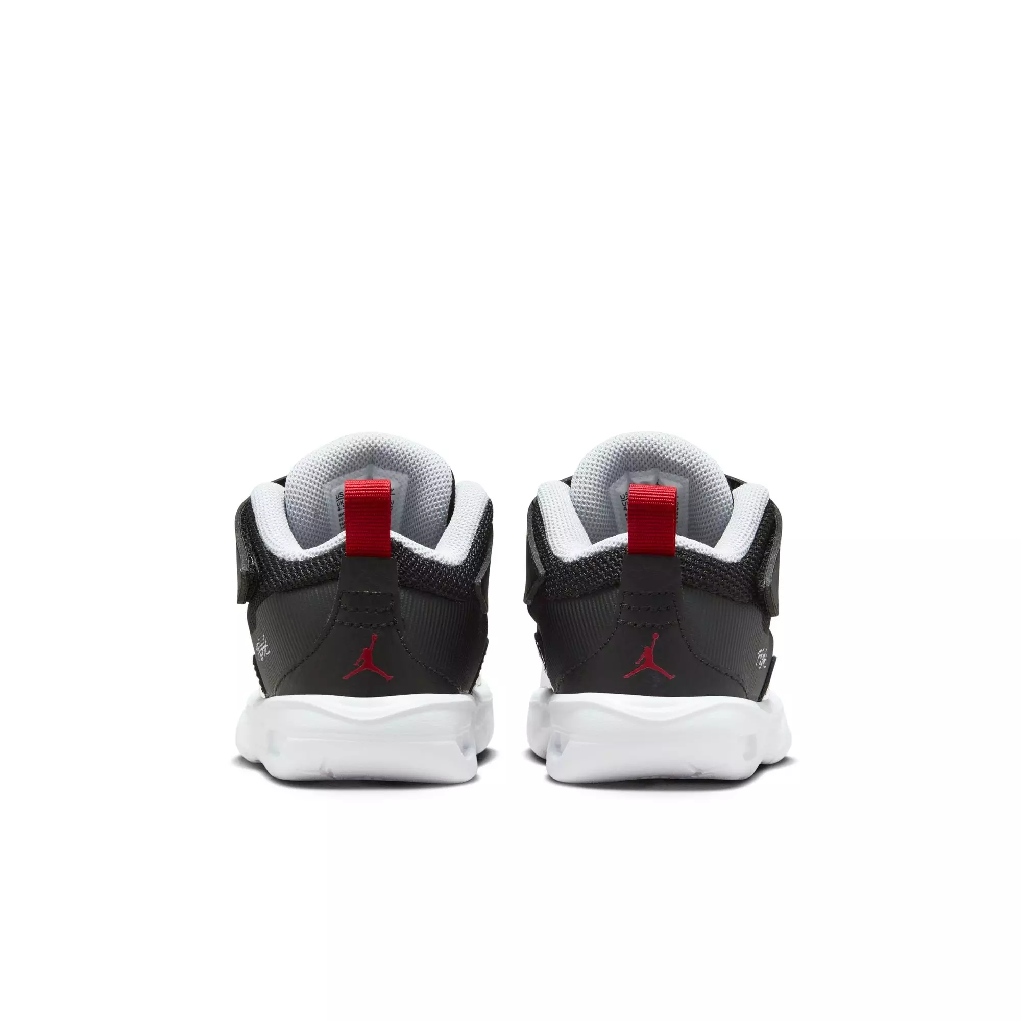 Jordan Stay Loyal "Black/Varsity Red/White/Wolf Grey" Toddler Boys' Shoe - BLACK/RED/WHITE