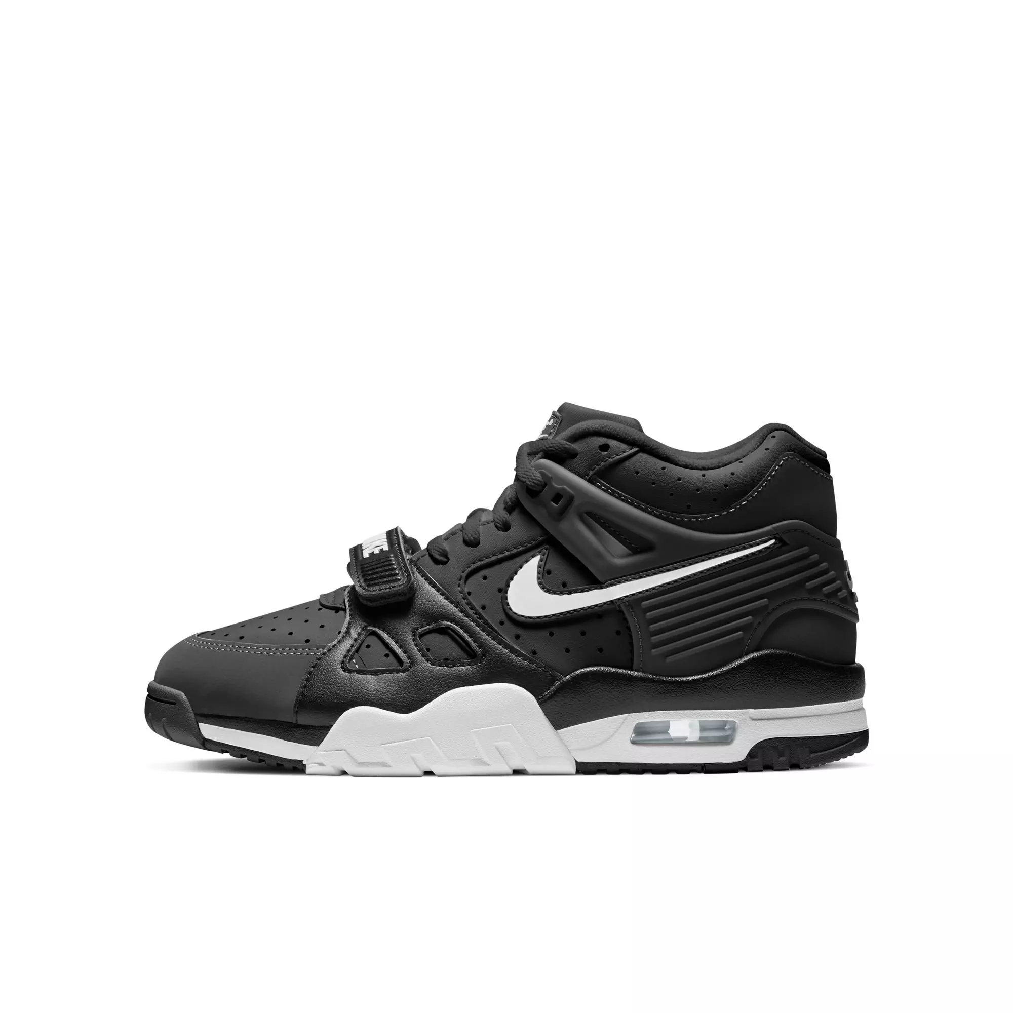 Nike Air Trainer 3 "Black/White" Grade School Boys' Shoe - BLACK