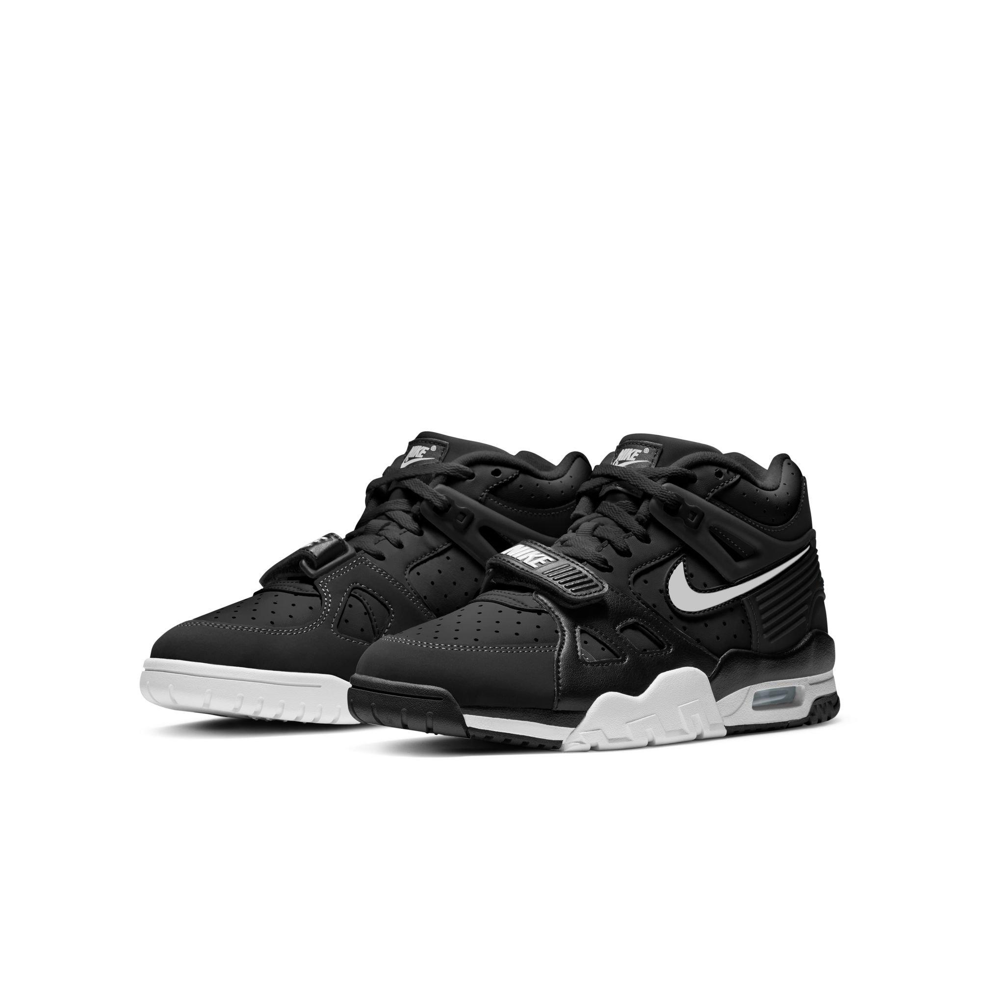 Nike Air Trainer 3 "Black/White" Grade School Boys' Shoe - BLACK Thumbnail View 5