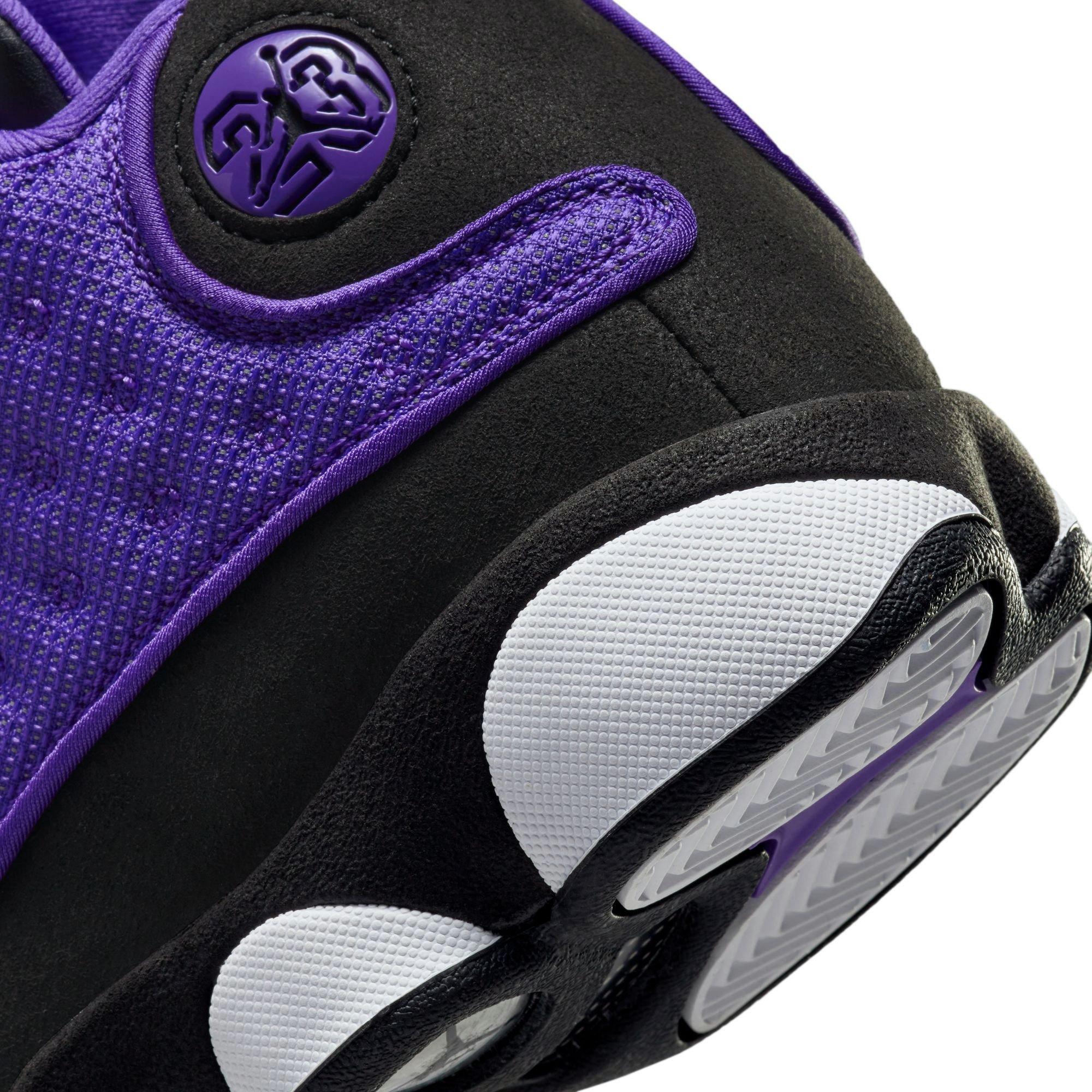 Jordan 13 Retro Grade School Girls' "Purple Venom" Shoe