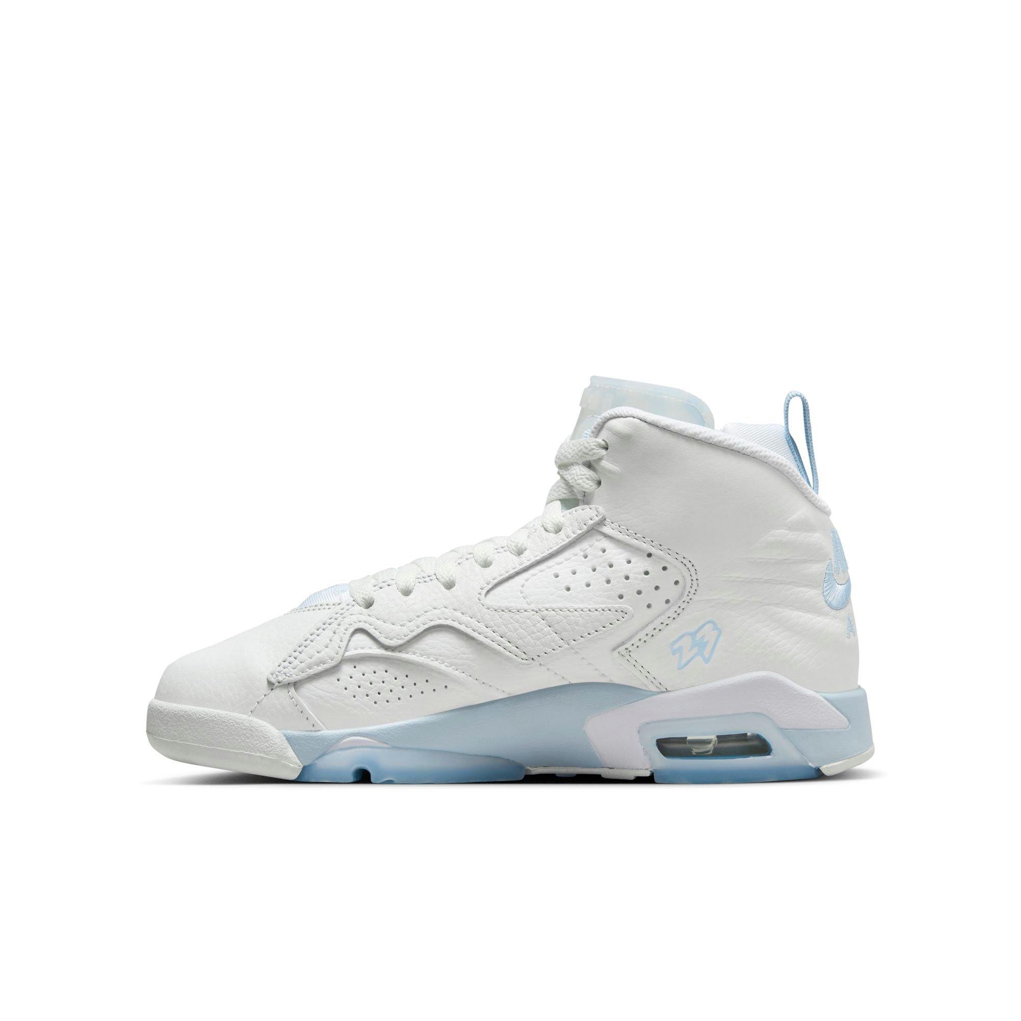 Jordan MVP Grade School Girls' "Summit White/Ice Blue/Blue Tint/White" Shoe