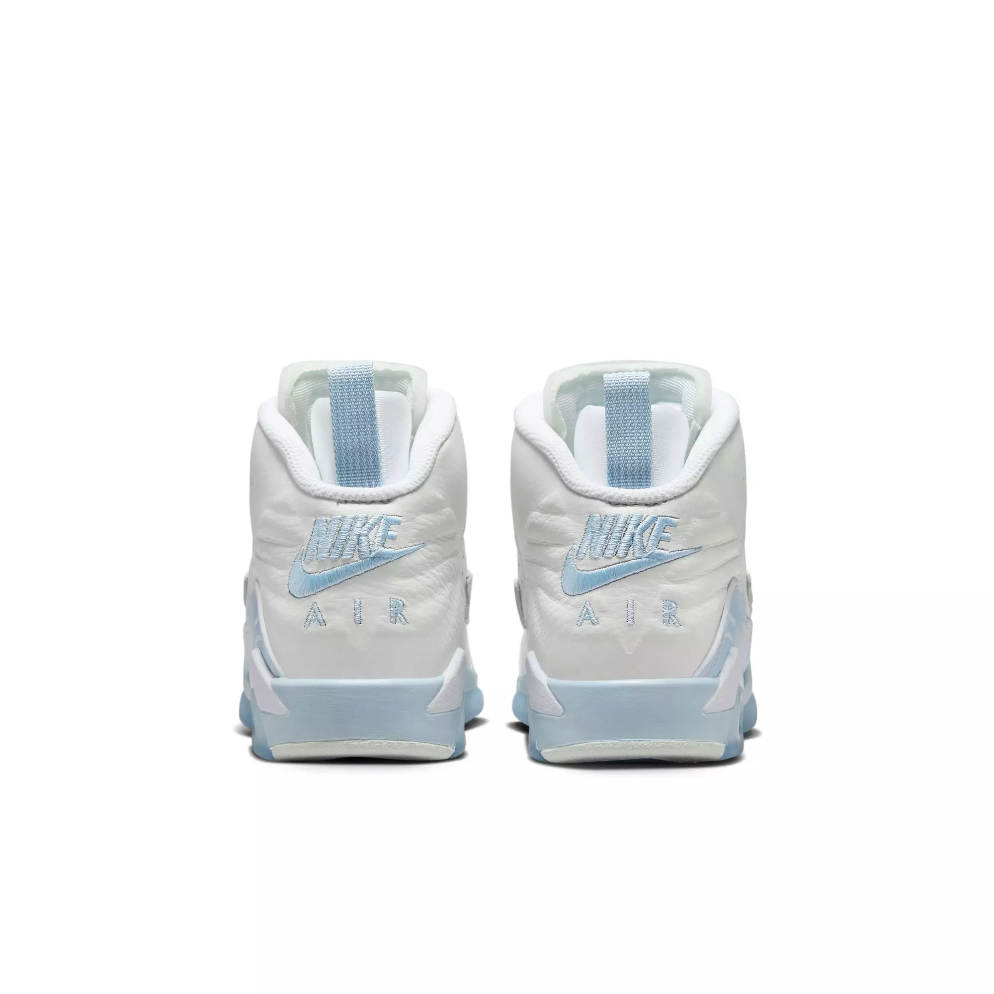 Jordan MVP "Summit White/Ice Blue/Blue Tint/White" Grade School Girls' Shoe - WHITE/BLUE
