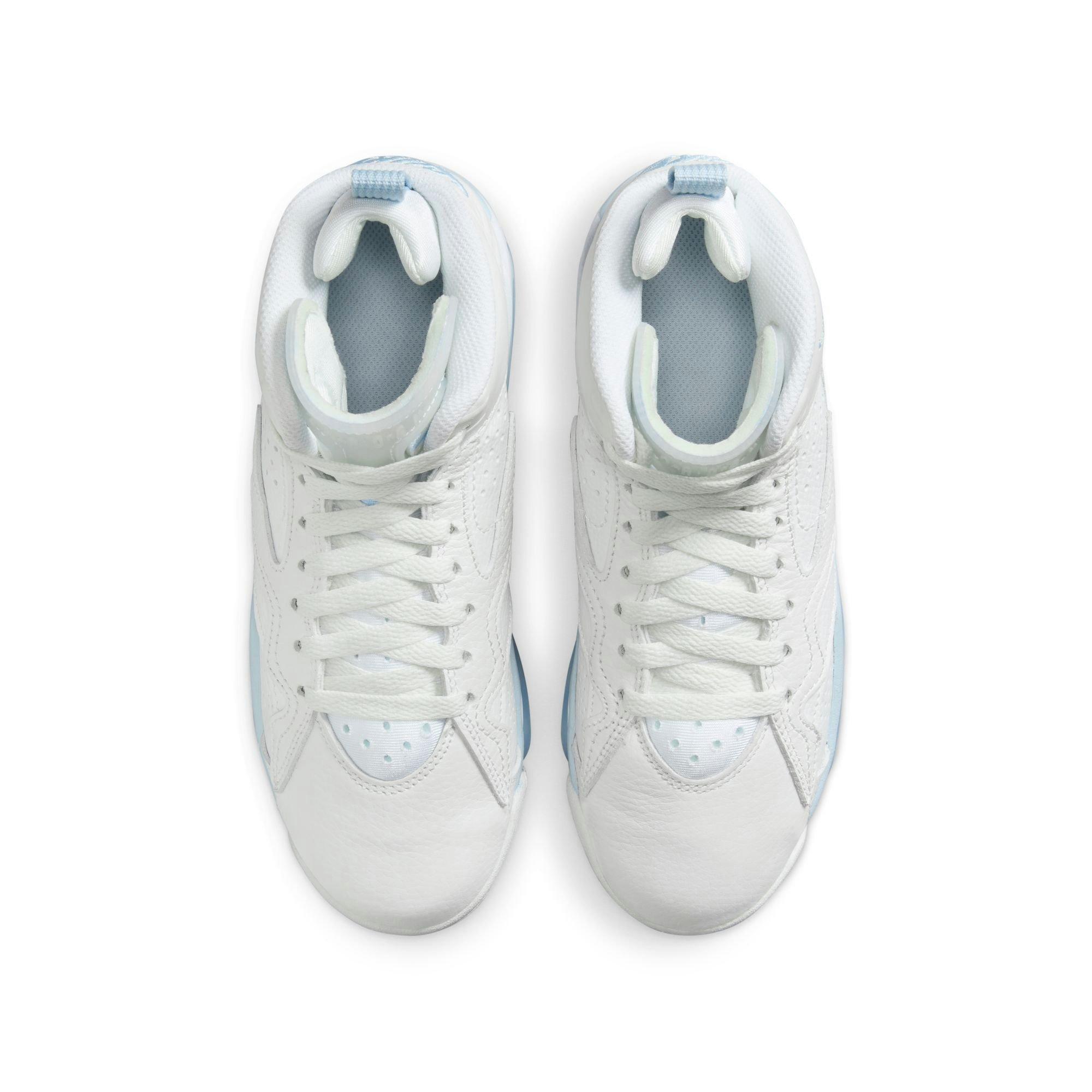 Jordan MVP Grade School Girls' "Summit White/Ice Blue/Blue Tint/White" Shoe
