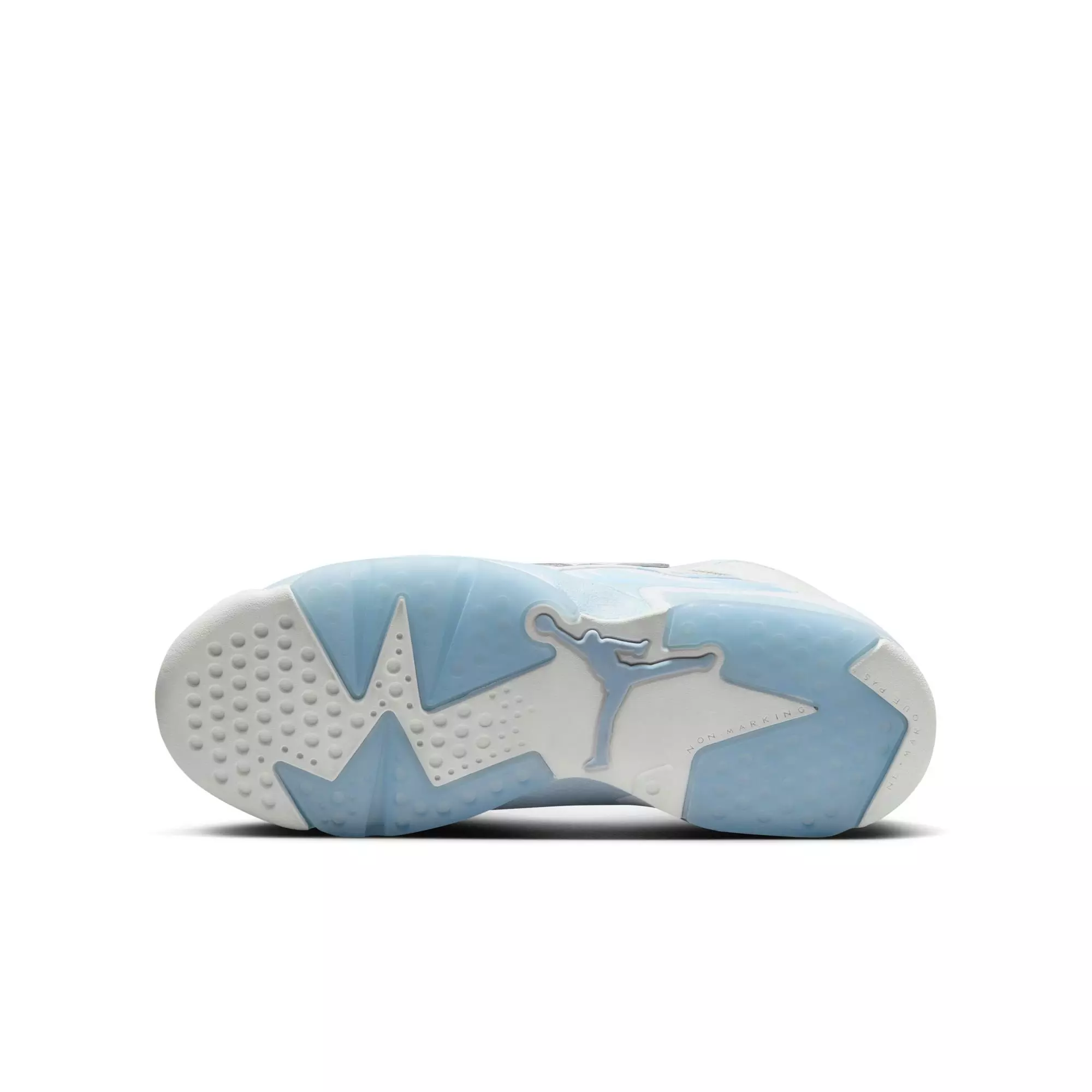 Jordan MVP "Summit White/Ice Blue/Blue Tint/White" Grade School Girls' Shoe - WHITE/BLUE