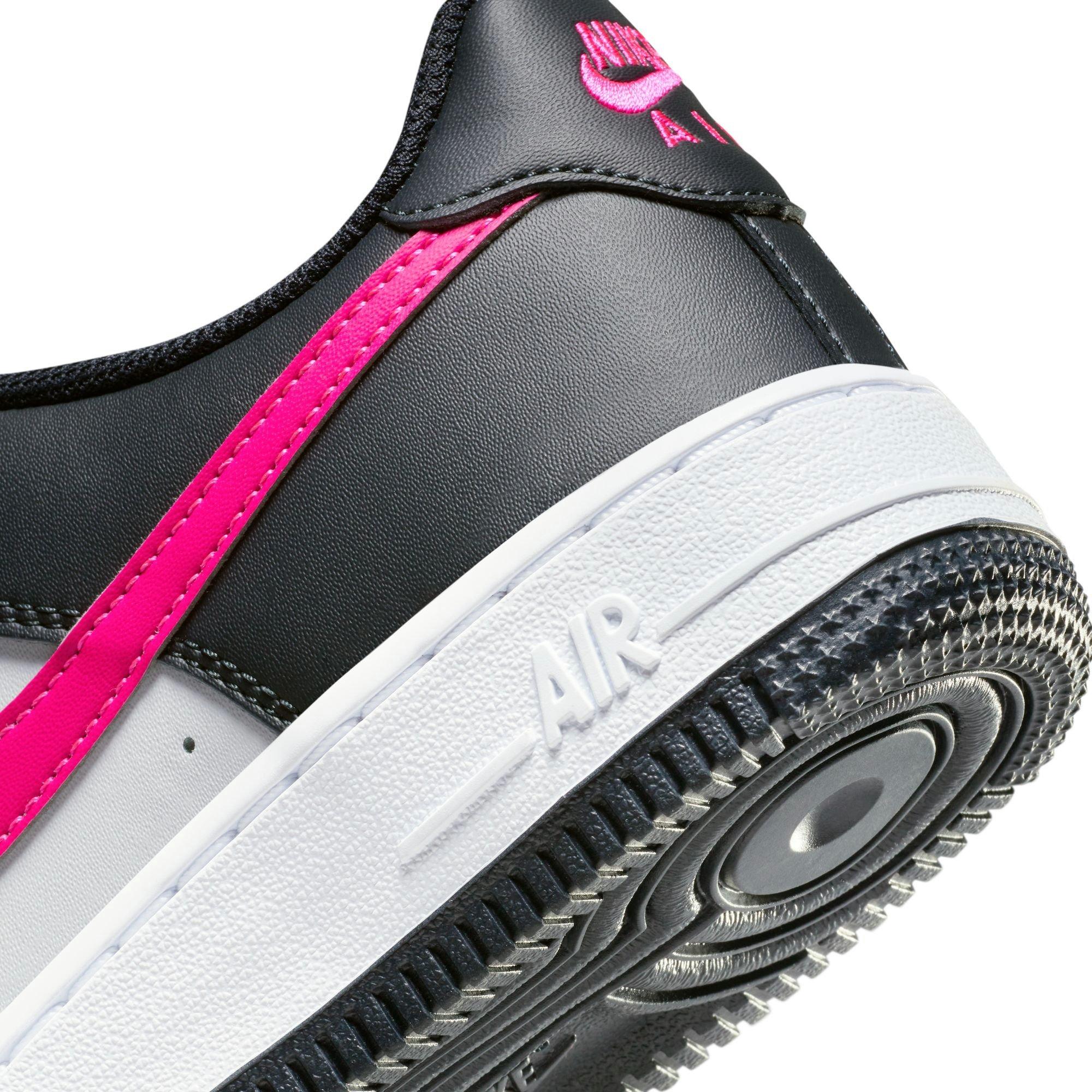 Nike Air Force 1 "White/Berry" Grade School Girls' Shoe - WHITE/PINK Thumbnail View 10