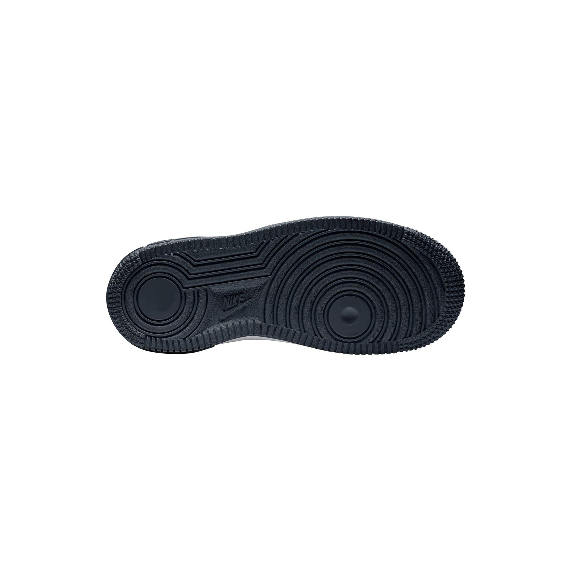 Nike Air Force 1 "White/Fierce Pink/Dark Obsidian" Preschool Girls' Shoe - WHITE/PINK Thumbnail View 8