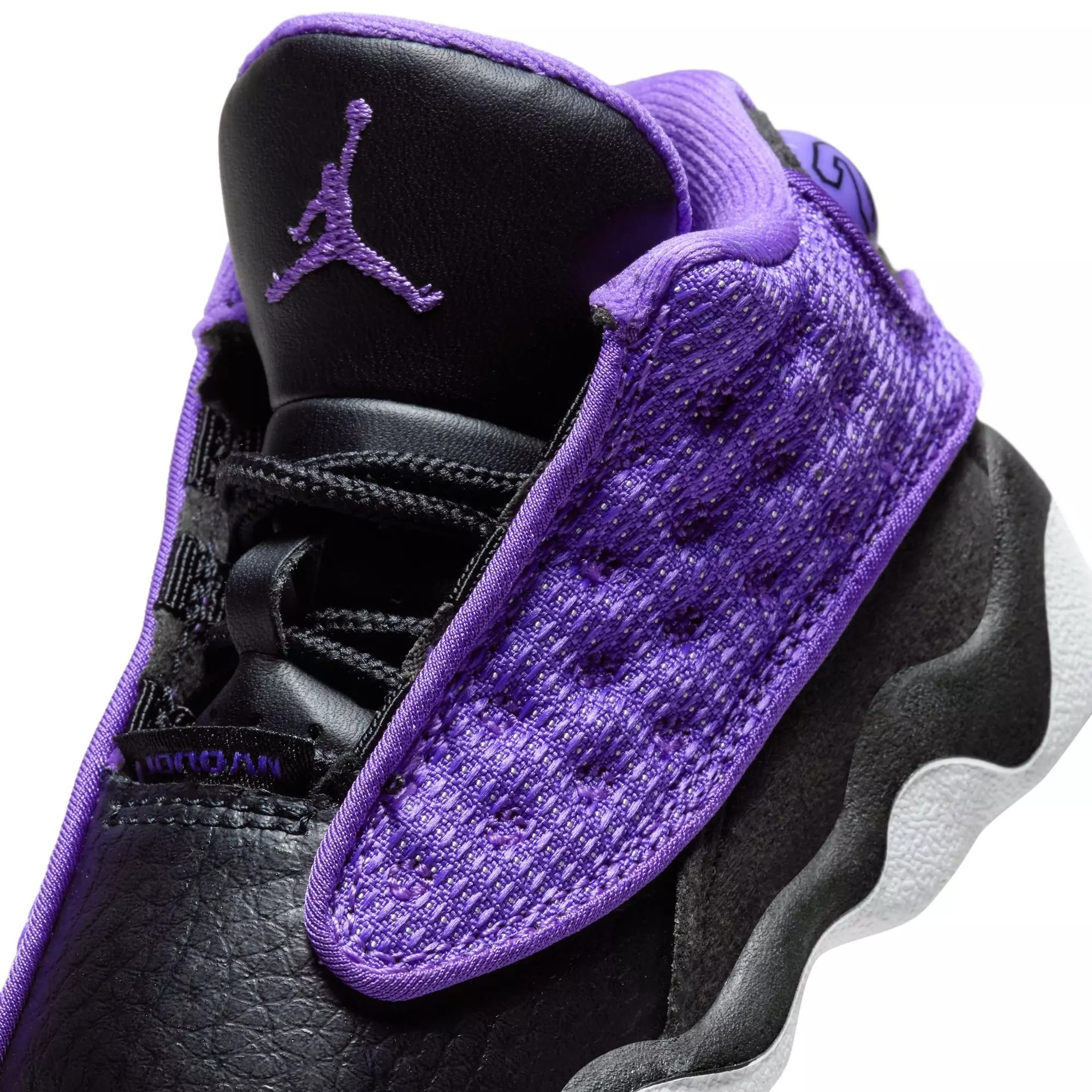 Jordan 13 Retro "Purple Venom" Toddler Kids' Shoe - PURPLE VENOM/BLACK/WHITE