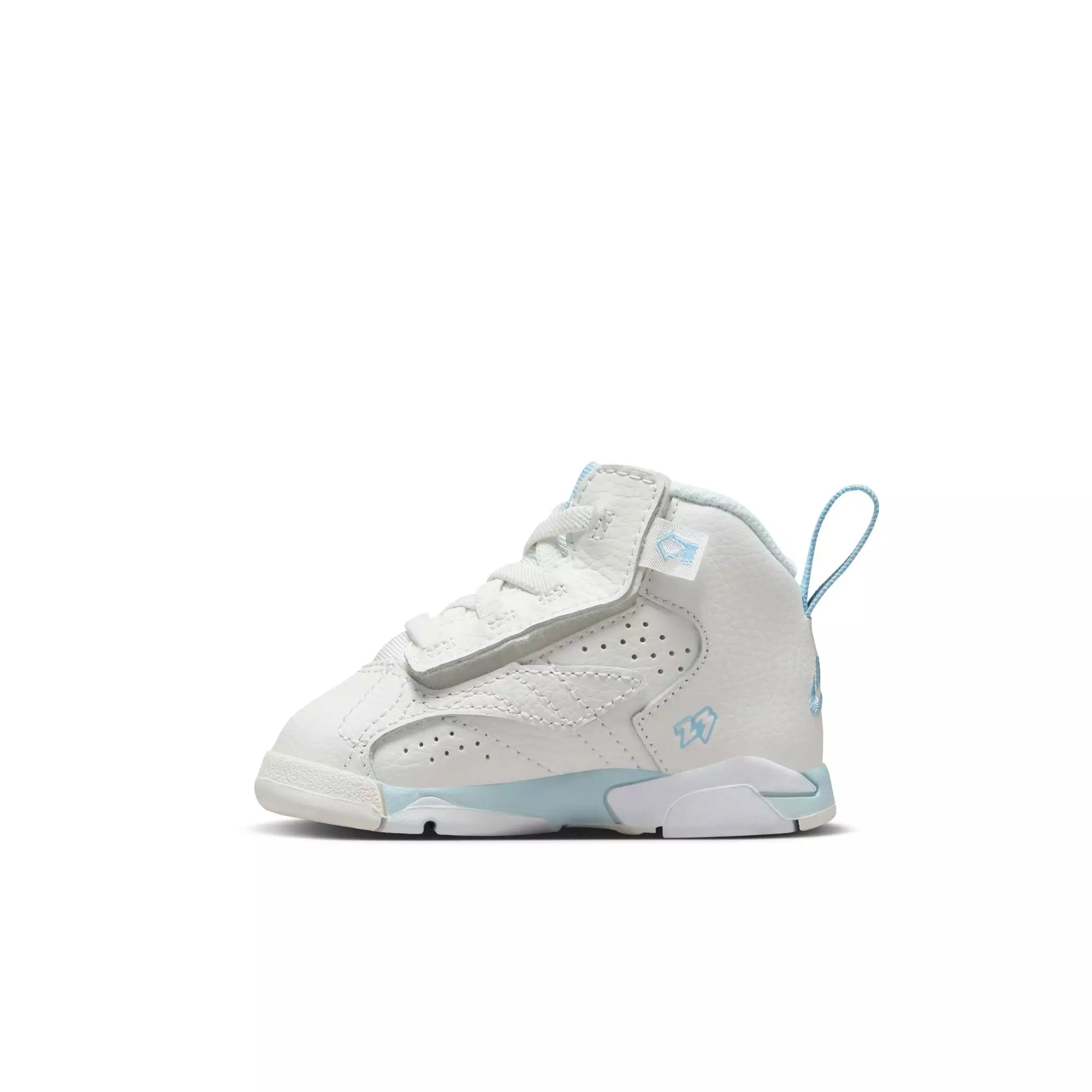 Jordan MVP "Summit White/Ice Blue/Blue Tint/White" Toddler Girls' Shoe - WHITE/BLUE