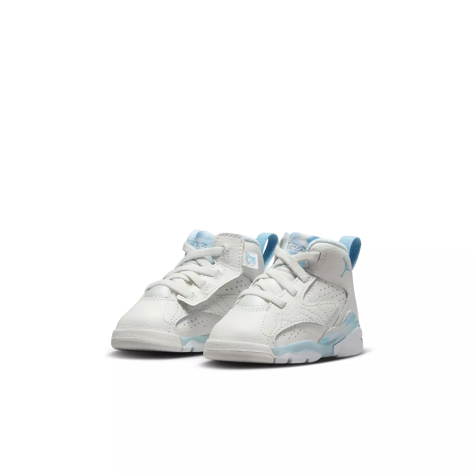 Jordan MVP "Summit White/Ice Blue/Blue Tint/White" Toddler Girls' Shoe - WHITE/BLUE