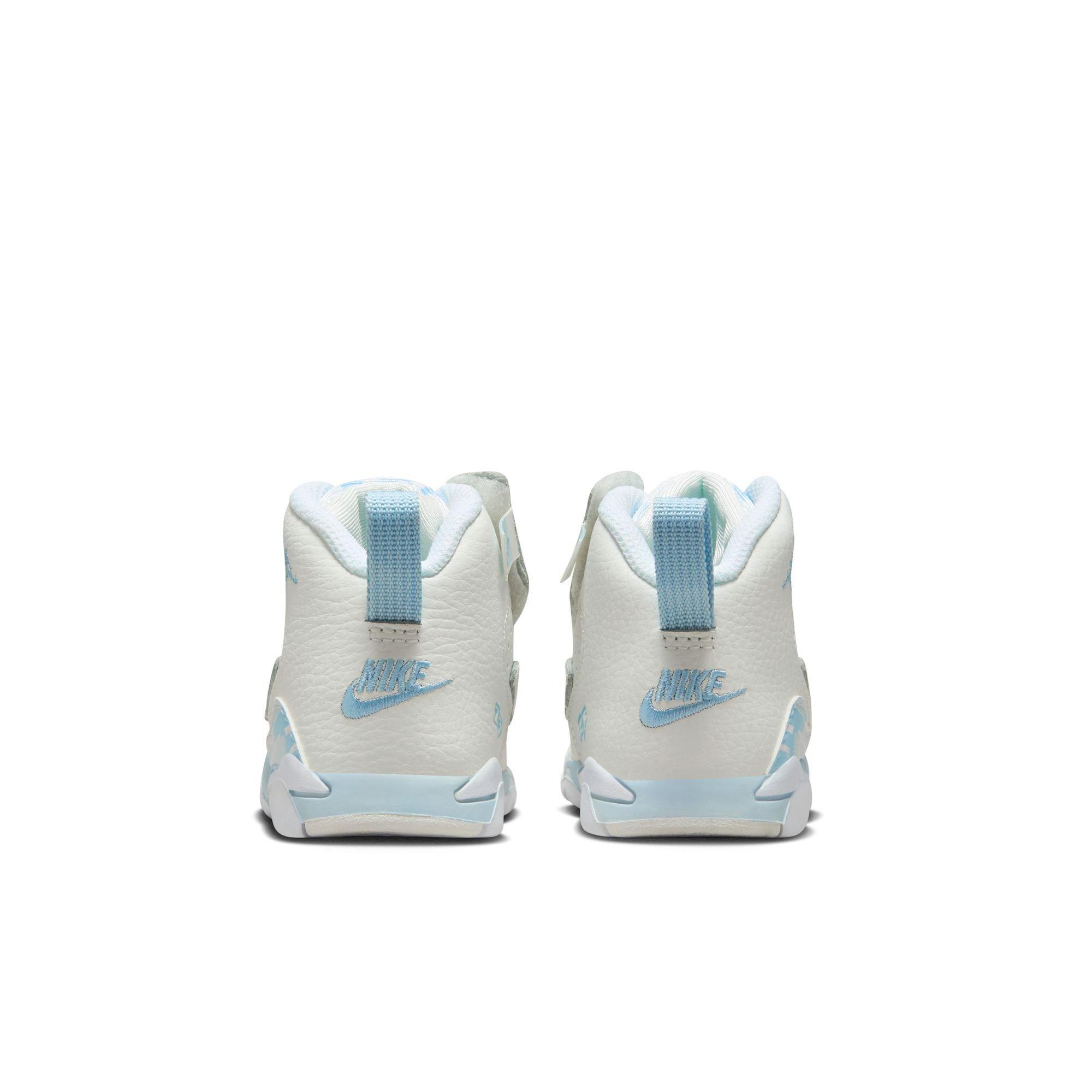 Jordan MVP Toddler Girls'  "Summit White/Ice Blue/Blue Tint/White" Shoe