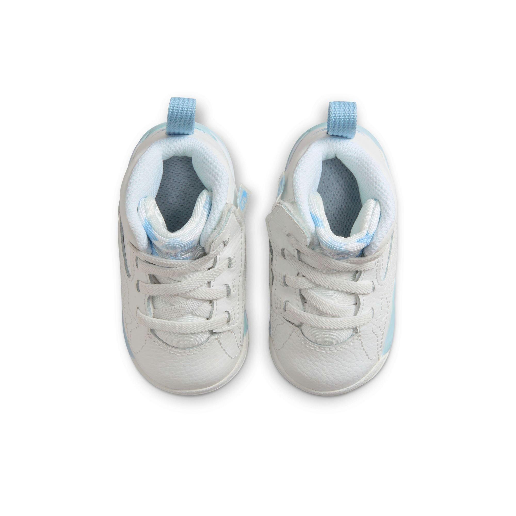 Jordan MVP Toddler Girls'  "Summit White/Ice Blue/Blue Tint/White" Shoe