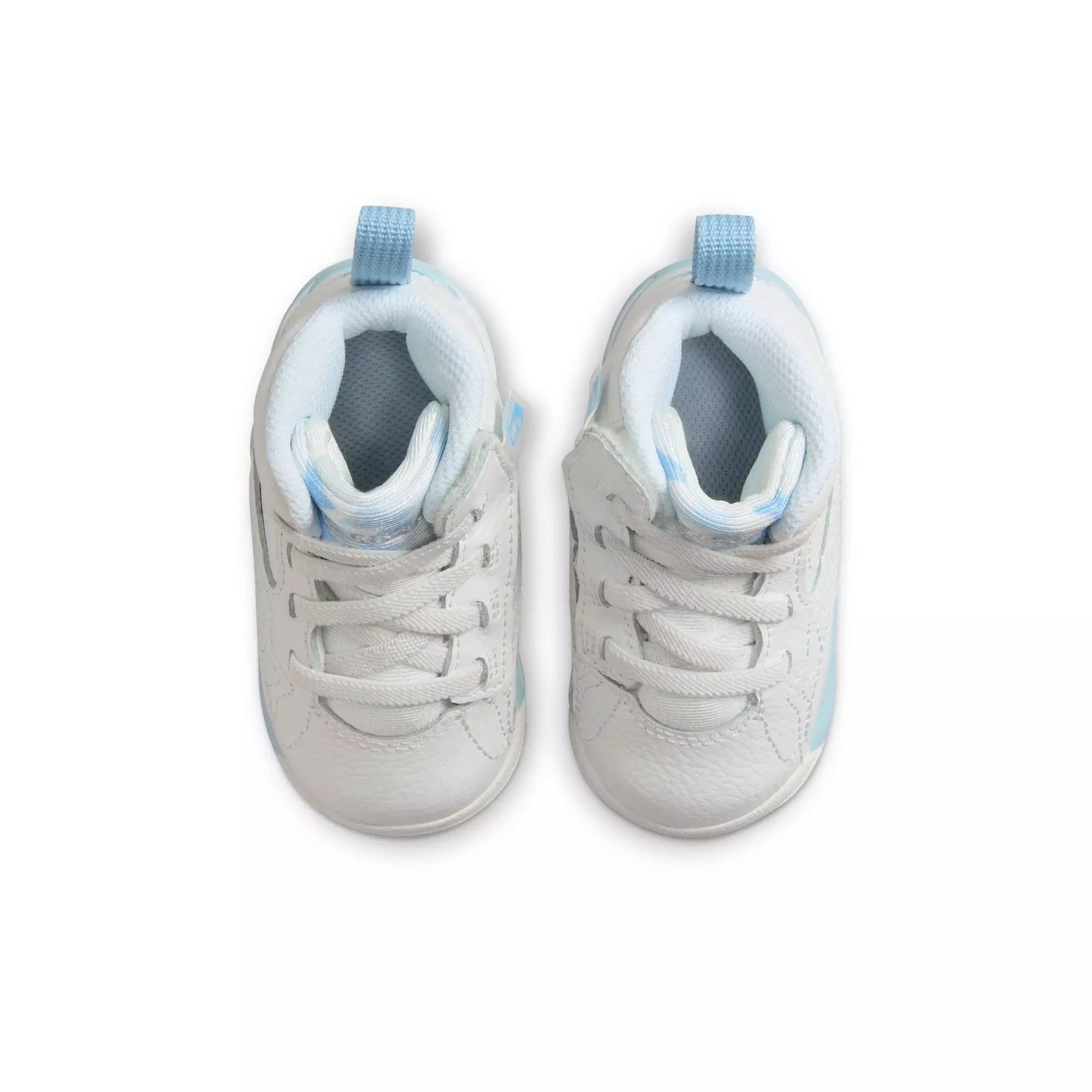 Jordan MVP "Summit White/Ice Blue/Blue Tint/White" Toddler Girls' Shoe - WHITE/BLUE