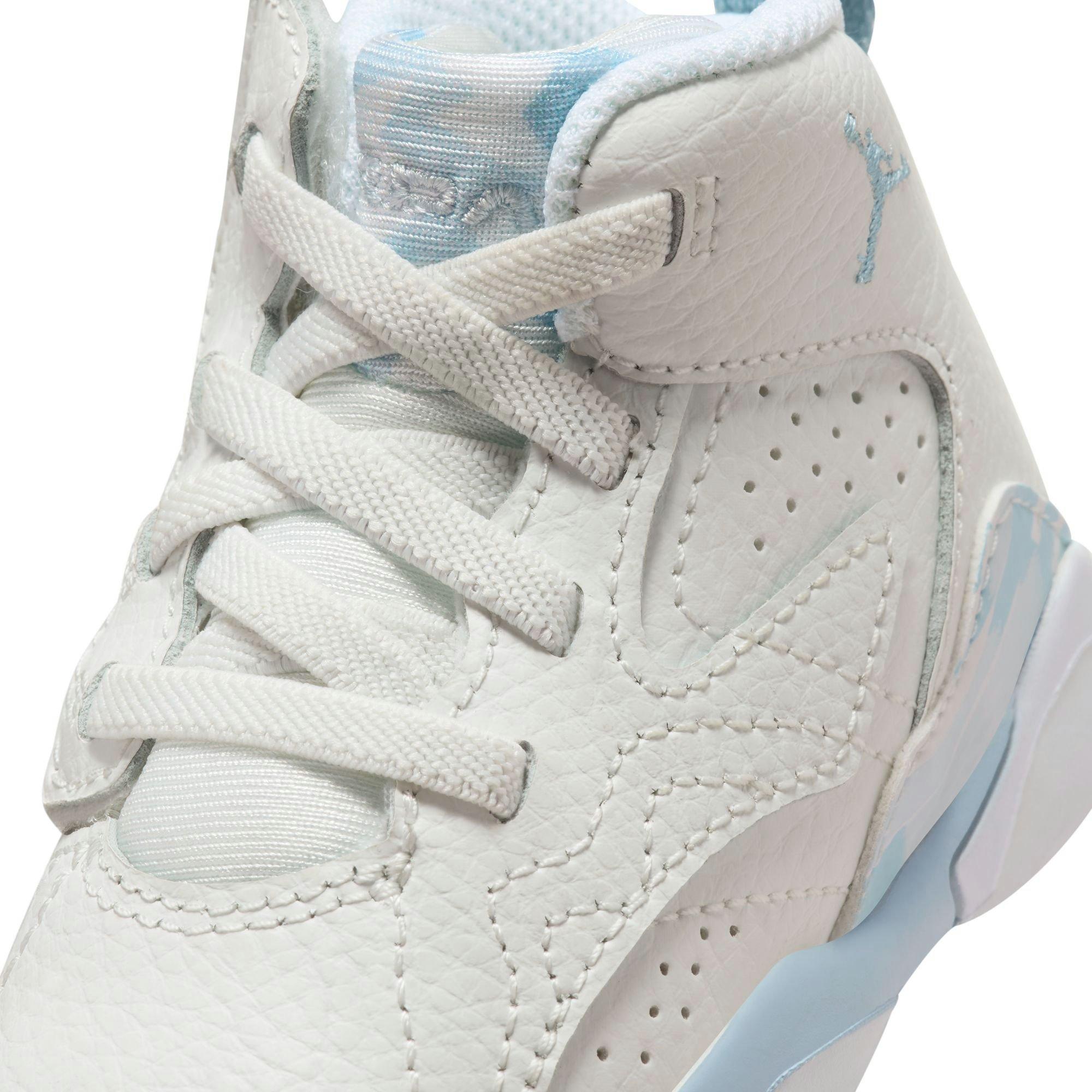 Jordan MVP Toddler Girls'  "Summit White/Ice Blue/Blue Tint/White" Shoe