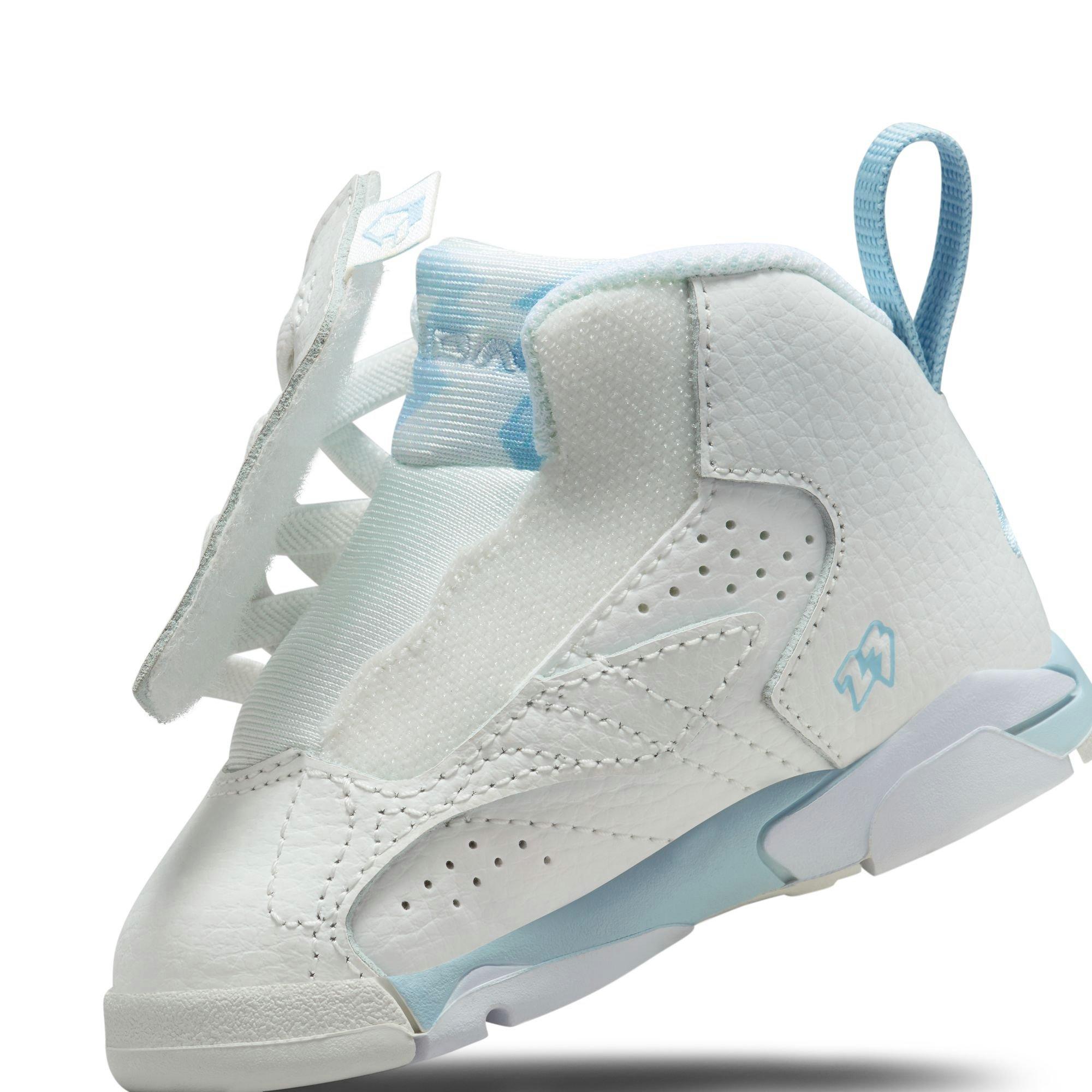Jordan MVP Toddler Girls'  "Summit White/Ice Blue/Blue Tint/White" Shoe