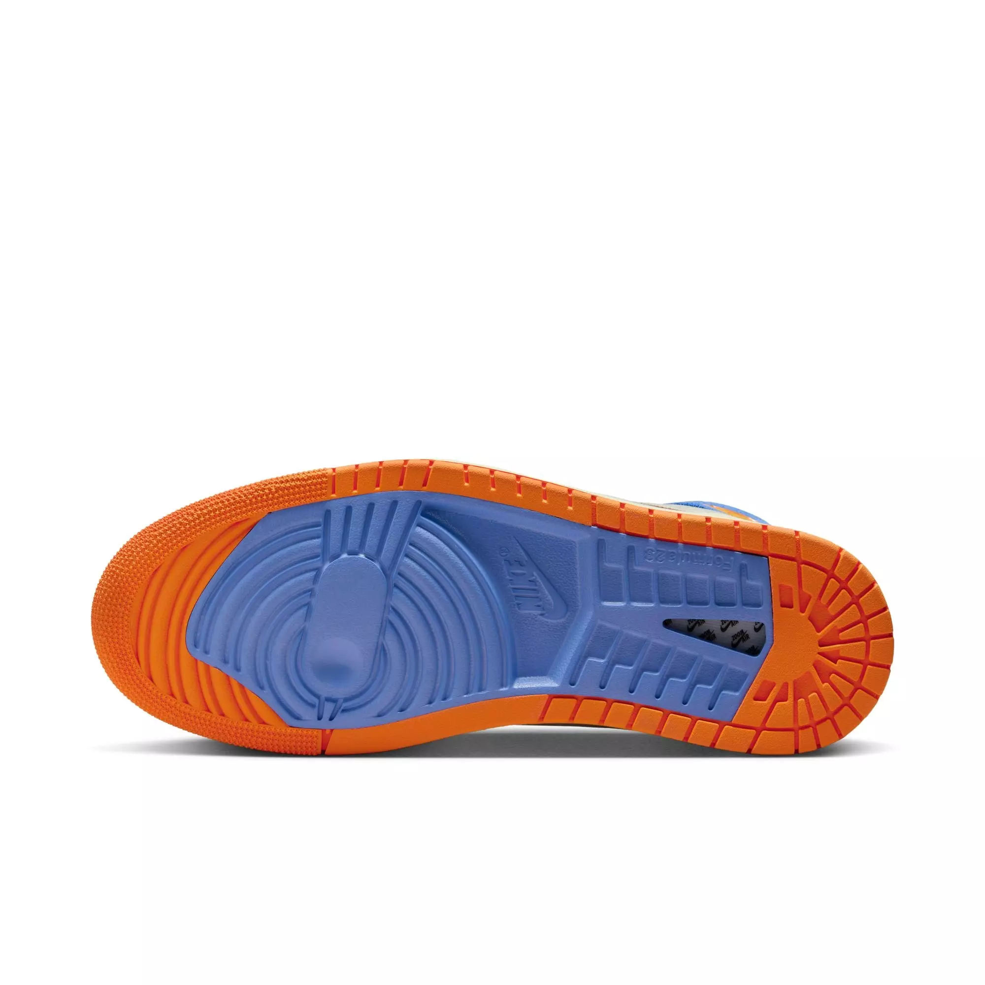 Jordan 1 Zoom CMFT 2 "Sail/Alpha Orange/Royal Pulse Men's Shoe - ORANGE/BLUE