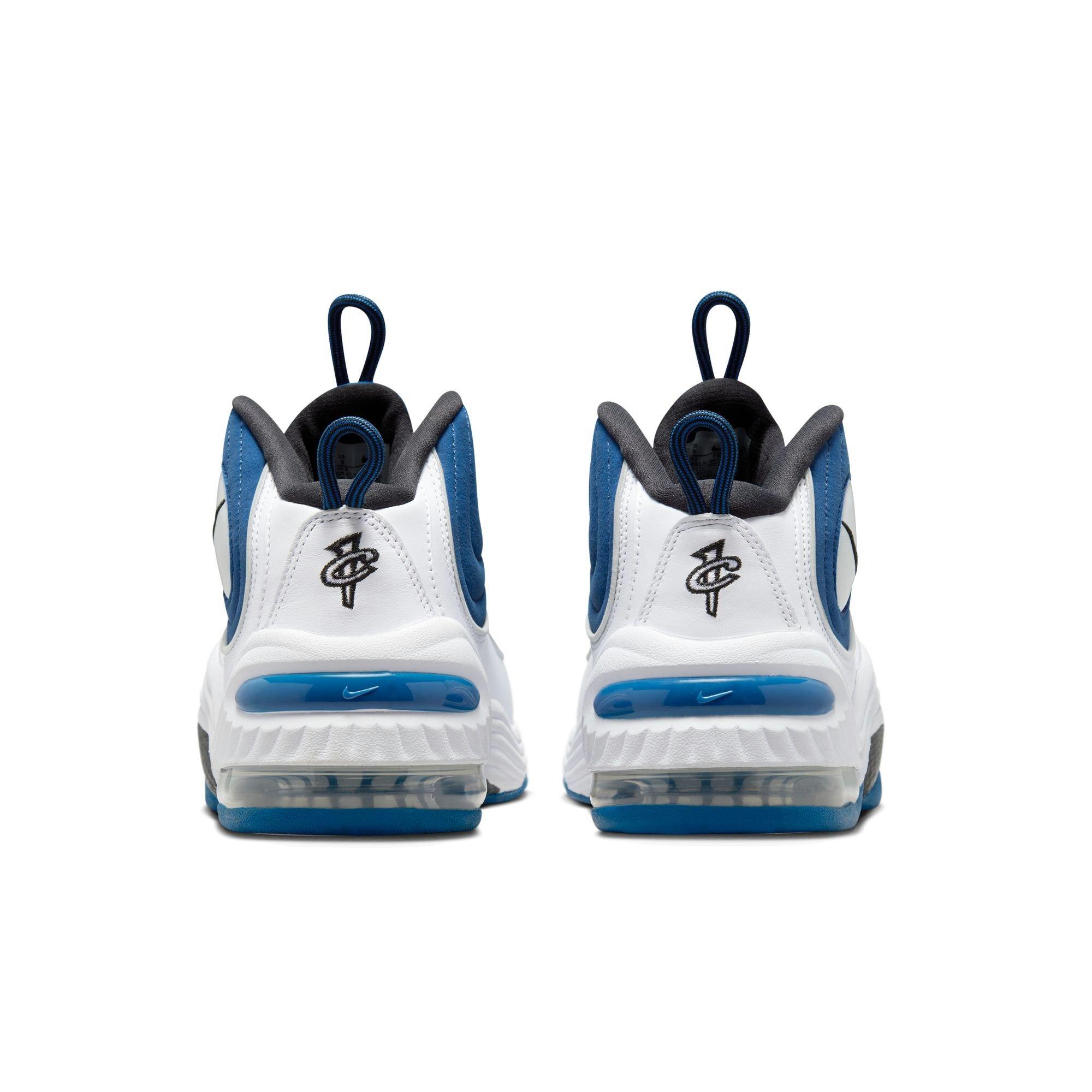 Nike Air Penny 2 Quickstrike "Atlantic Blue/White/Black" Men's Shoe - BLUE/WHITE Thumbnail View 6