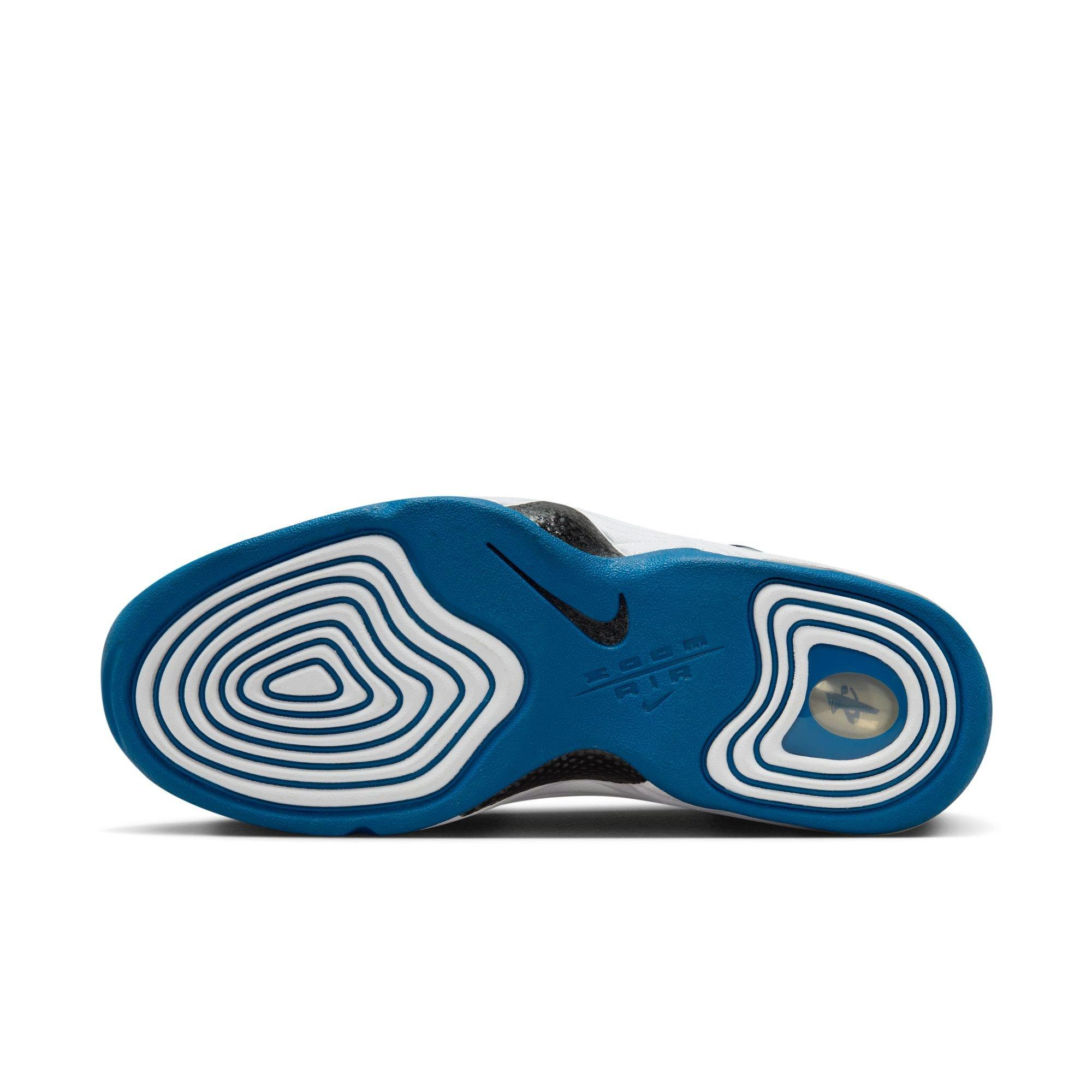 Nike Air Penny 2 Quickstrike "Atlantic Blue/White/Black" Men's Shoe - BLUE/WHITE Thumbnail View 8