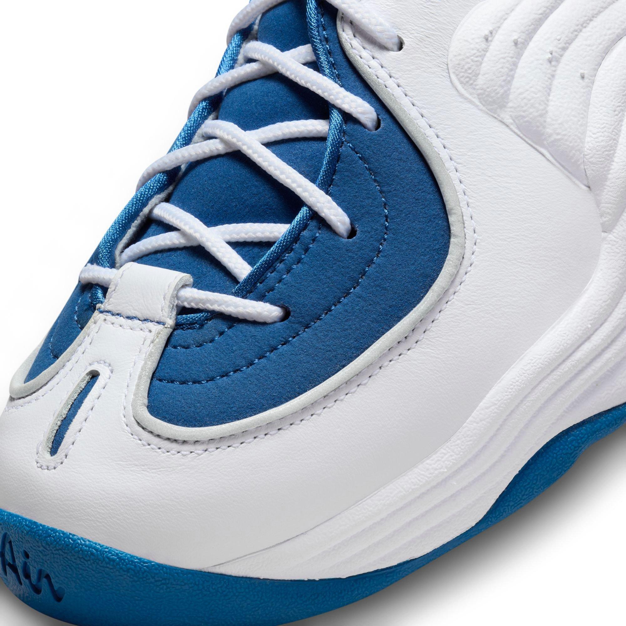 Nike Air Penny 2 Quickstrike "Atlantic Blue/White/Black" Men's Shoe - BLUE/WHITE Thumbnail View 9