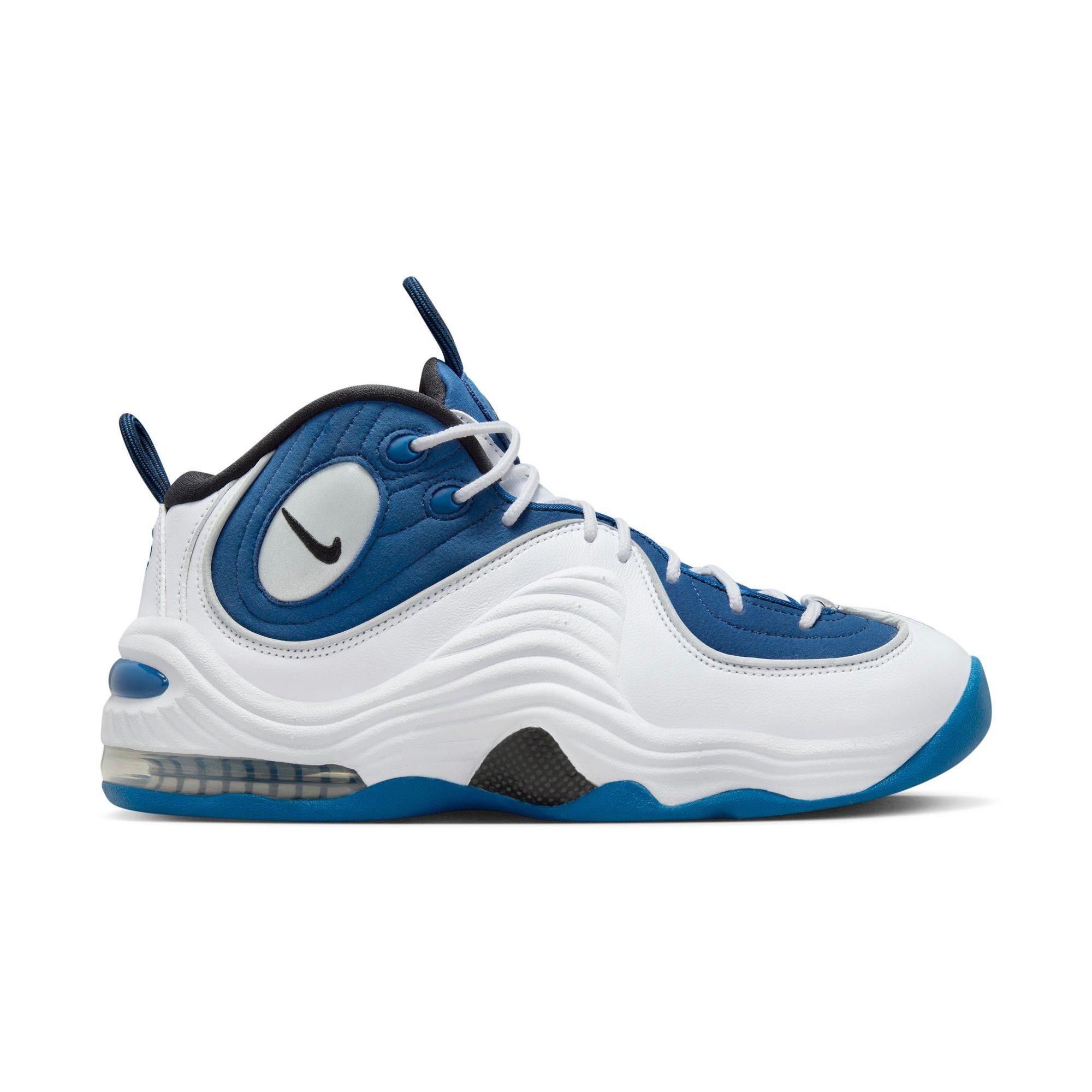 Nike Air Penny 2 Quickstrike "Atlantic Blue/White/Black" Men's Shoe - BLUE/WHITE Thumbnail View 1