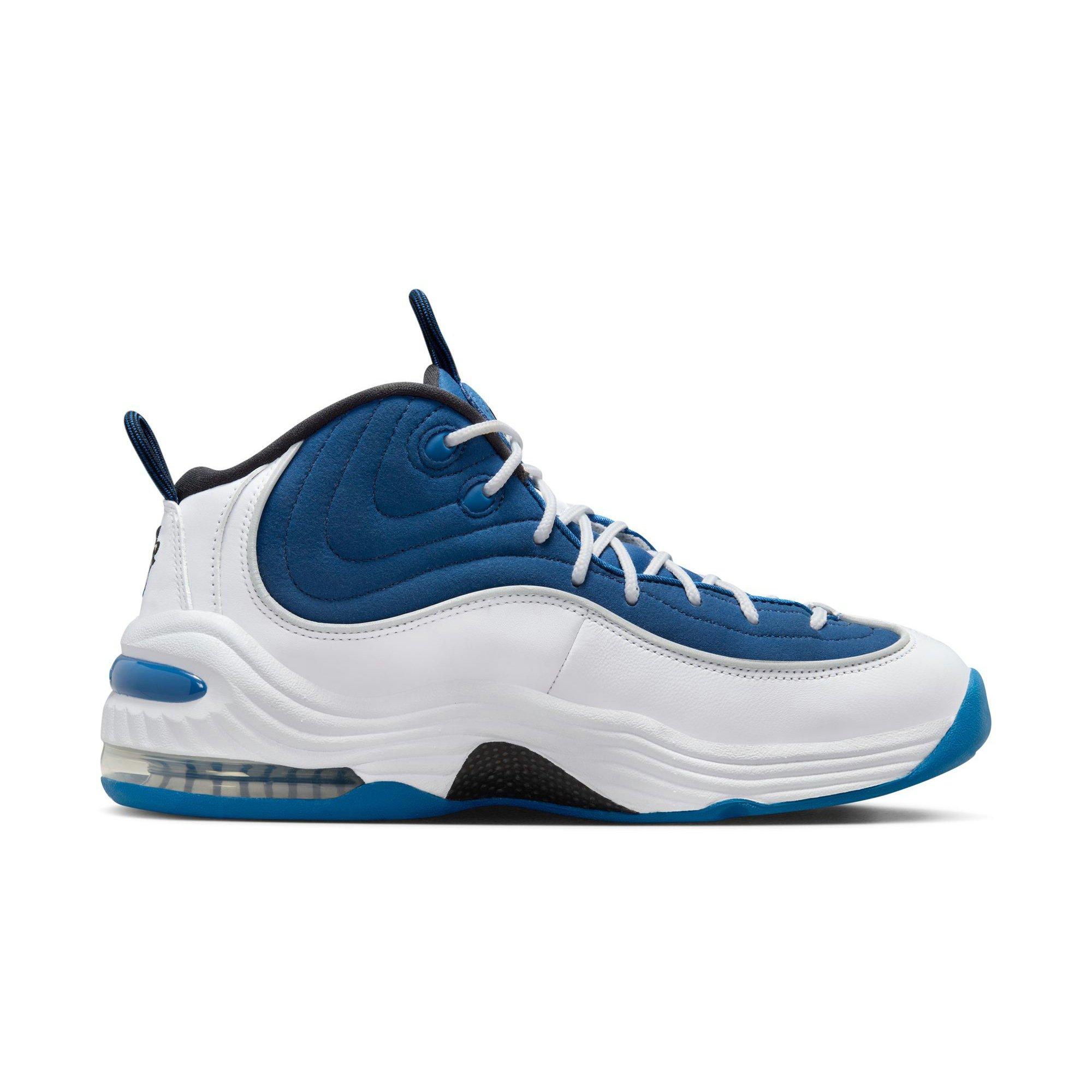 Nike Air Penny 2 Quickstrike "Atlantic Blue/White/Black" Men's Shoe - BLUE/WHITE Thumbnail View 2