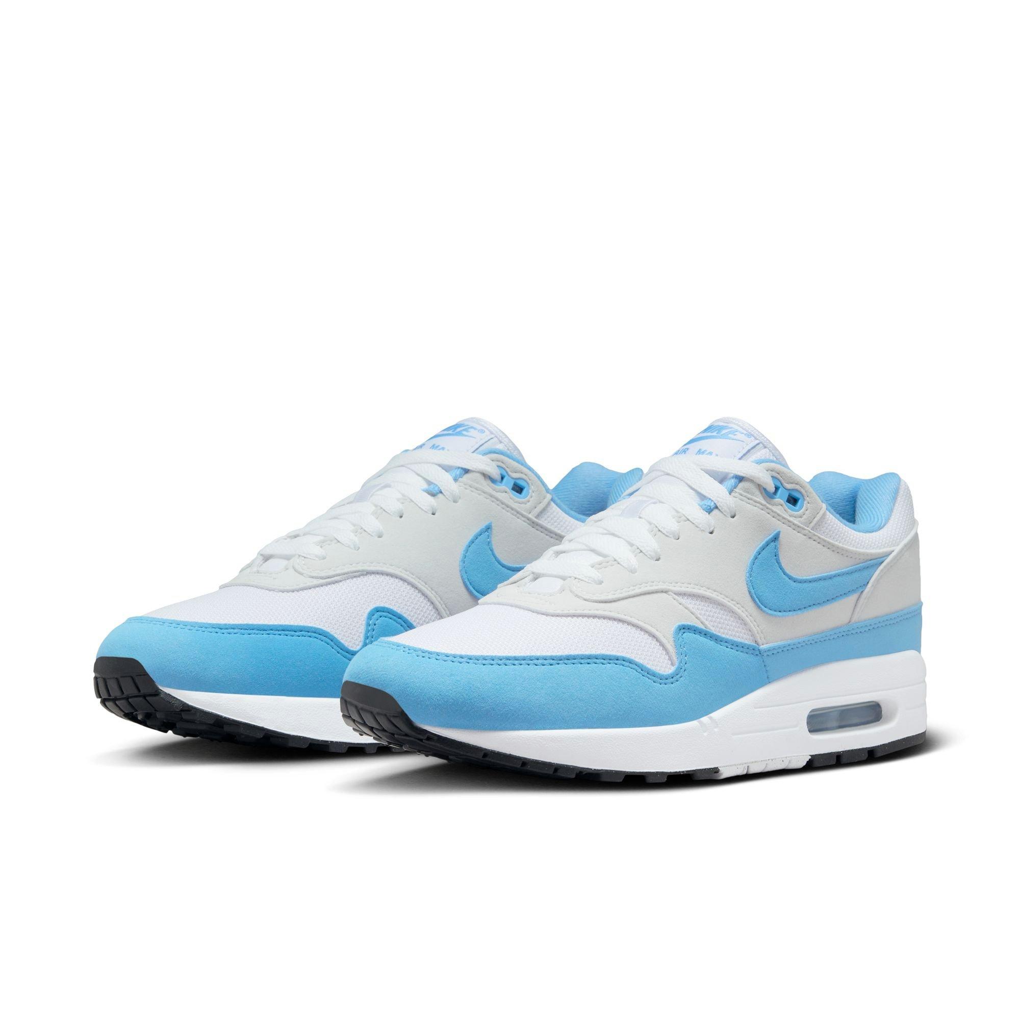 Nike Air Max 1 "University Blue" Men's Shoe - WHITE/UNIVERSITY BLUE/PHOTON DUST Thumbnail View 3