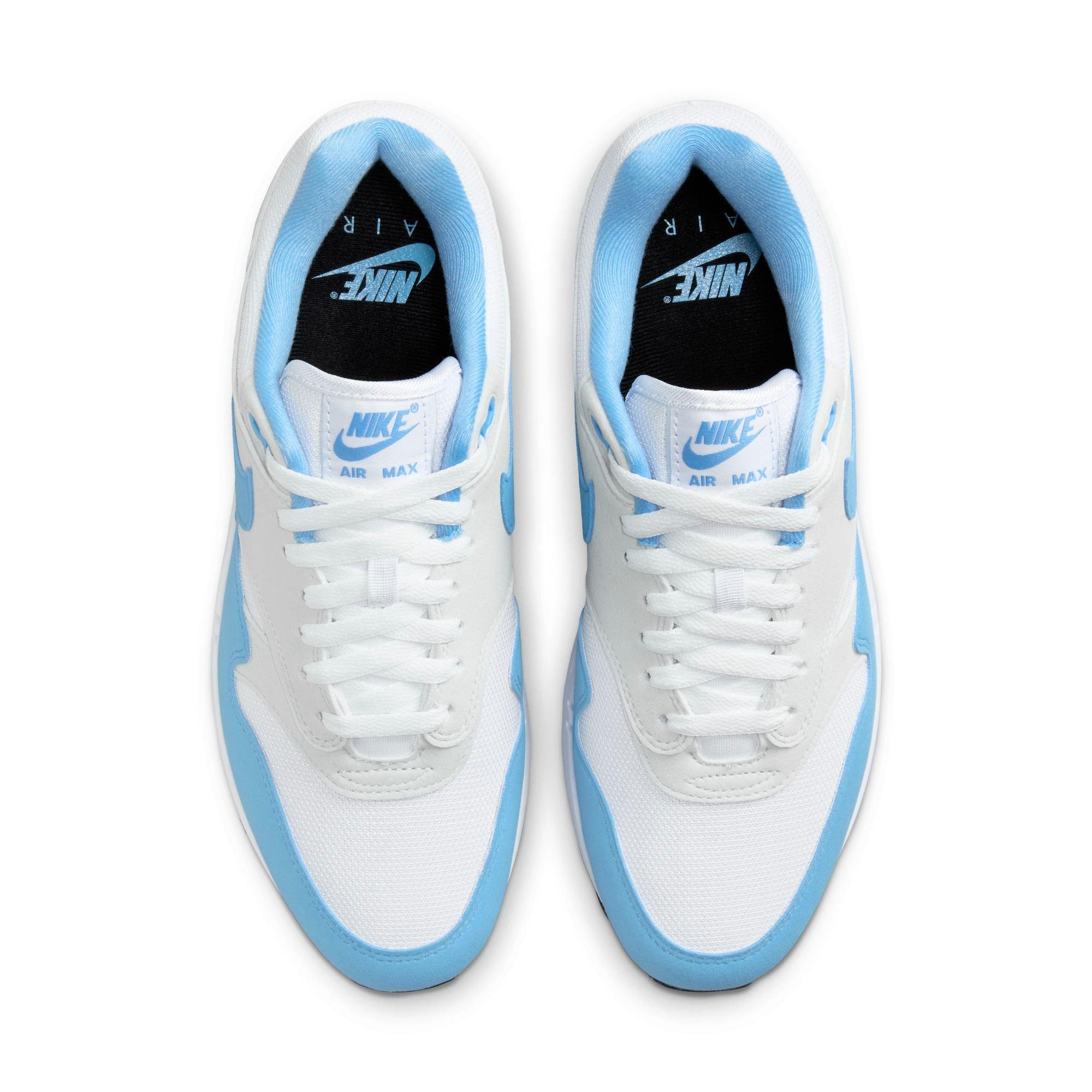 Nike Air Max 1 "University Blue" Men's Shoe - WHITE/UNIVERSITY BLUE/PHOTON DUST Thumbnail View 9