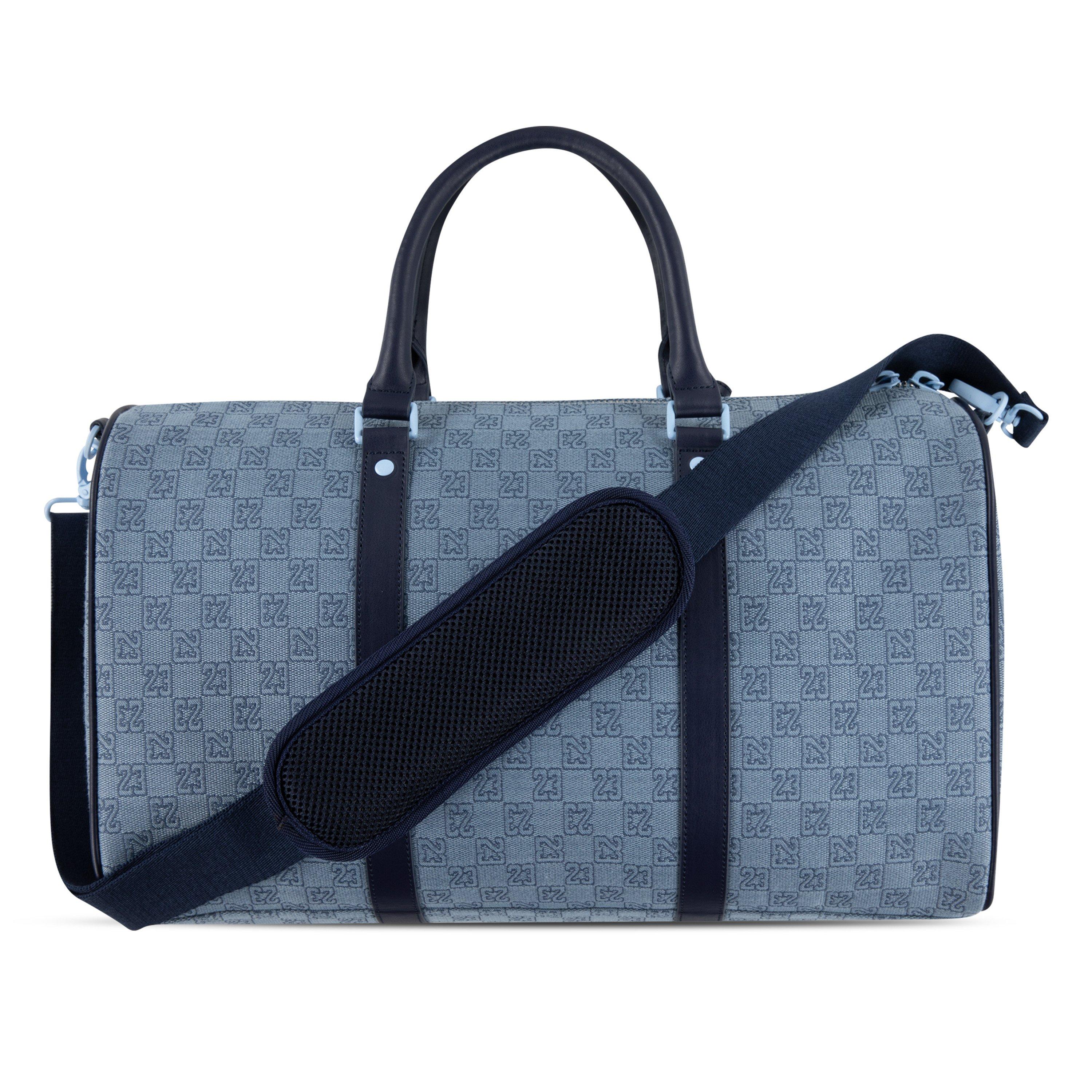 Jordan Monogram Duffle Bag-Chambray